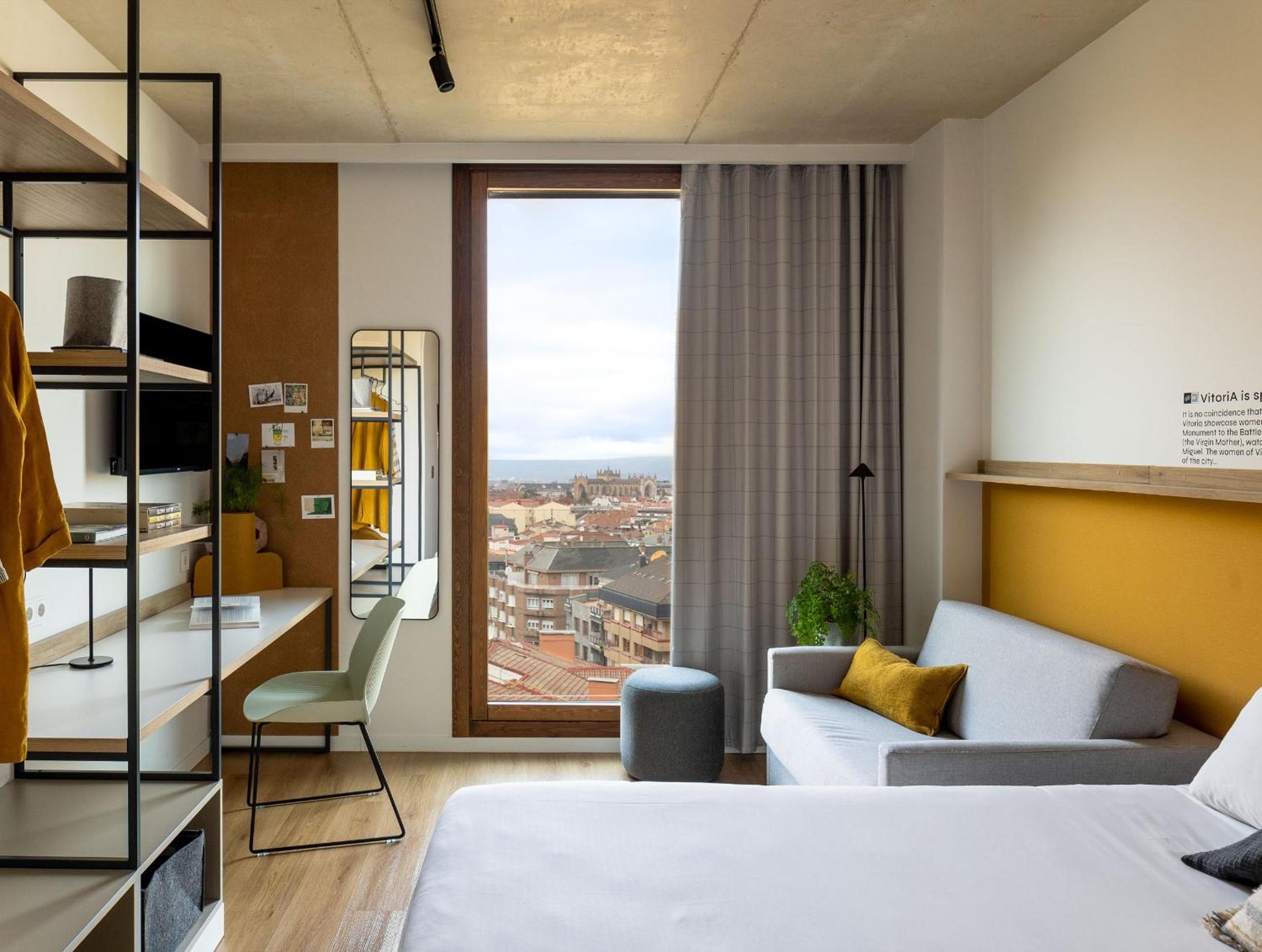 Estudio con Vista a la Ciudad