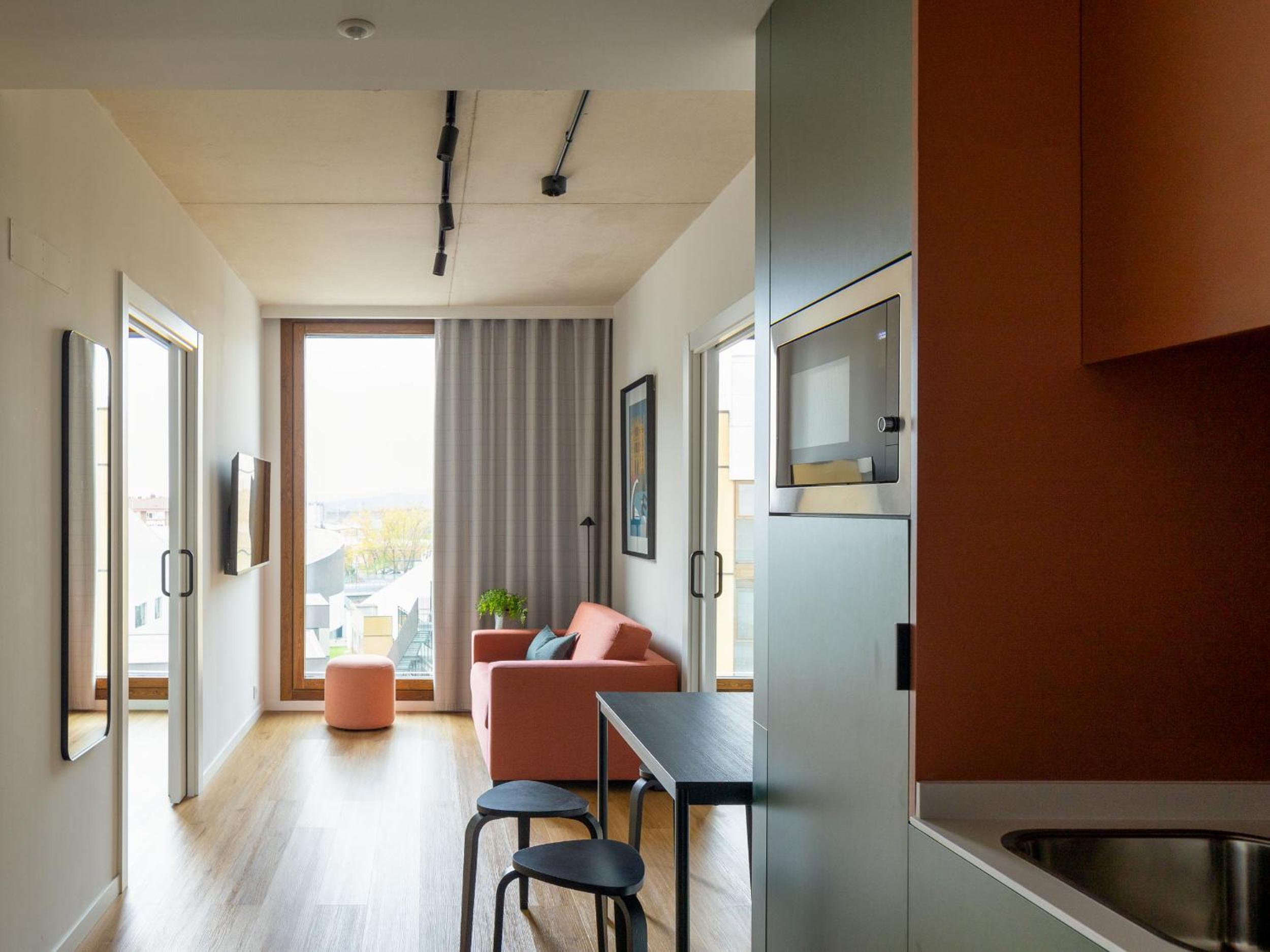 Apartamento de dos habitaciones