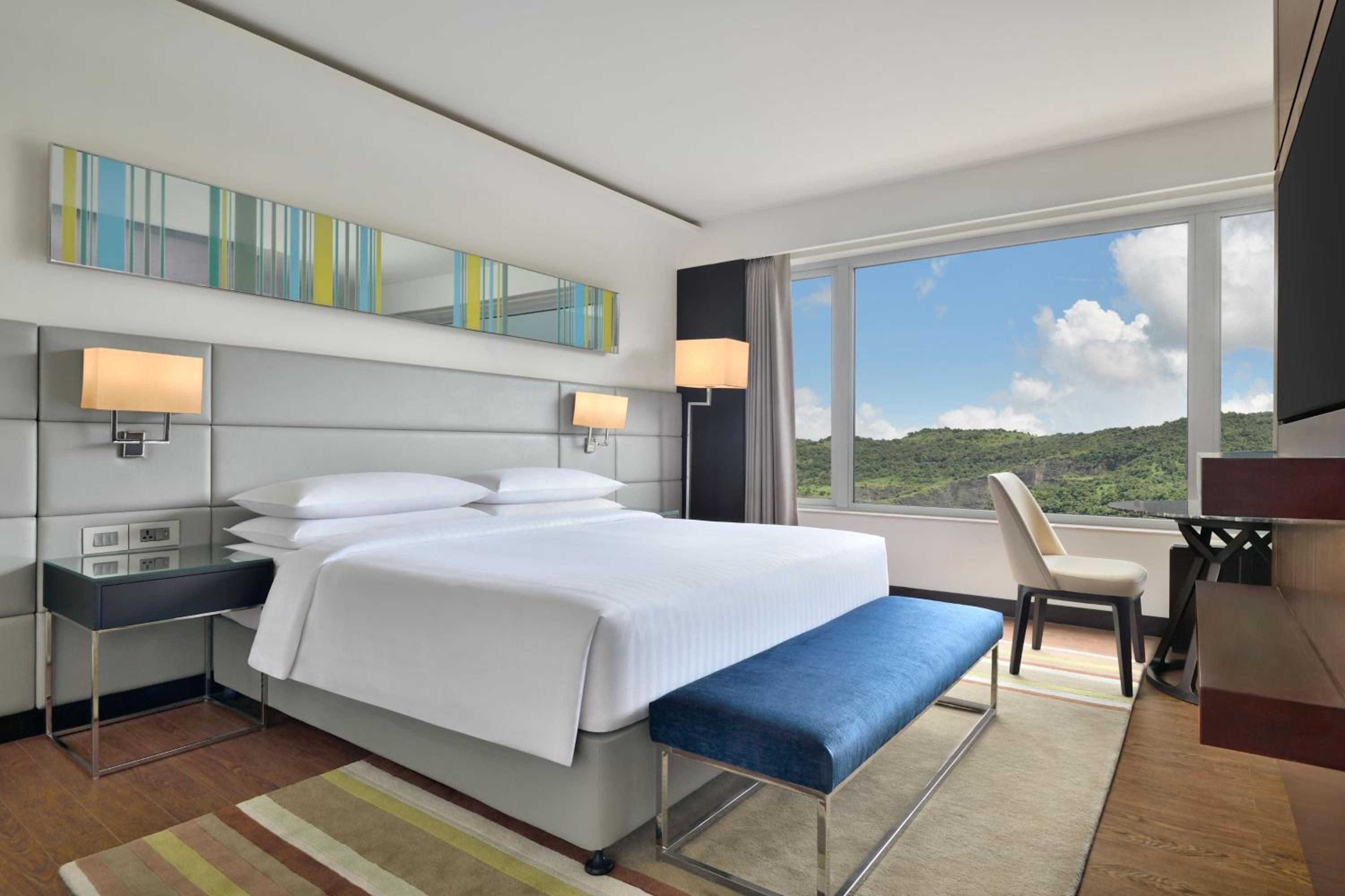 Junior Suite, Executive lounge access, Suite, 1 King, City view - Photo 6