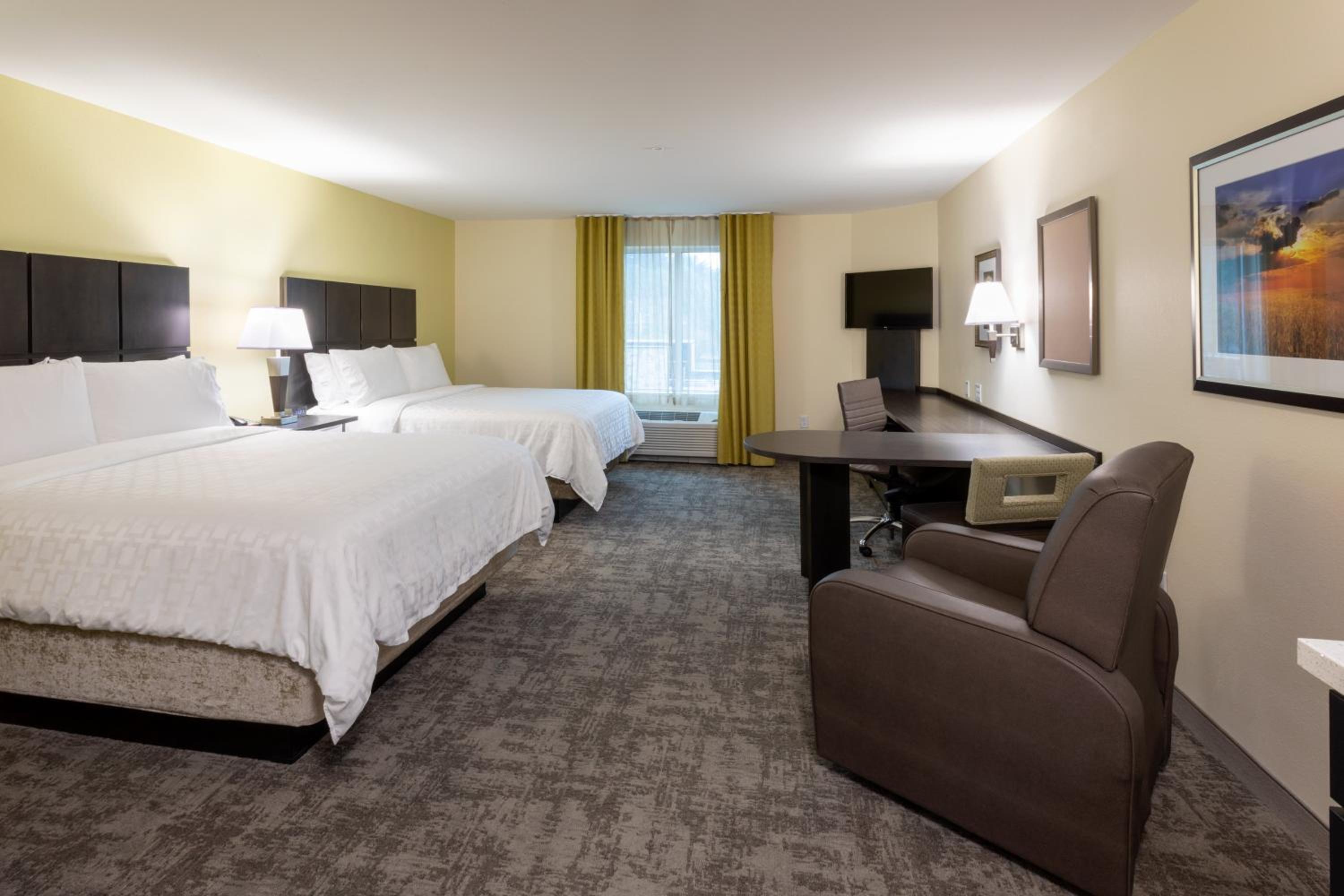 Studio Queen Suite with Two Queen Beds - Accessible