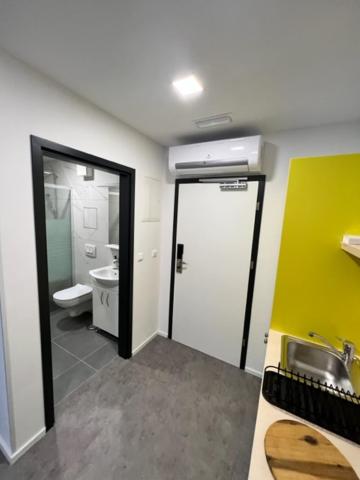 Studio Apartment with Kitchenette and French Balcony