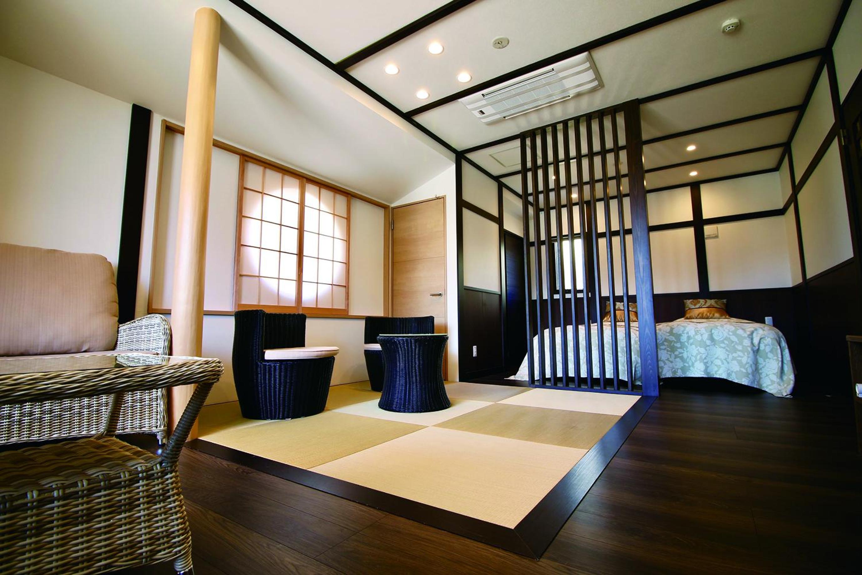 Garden Twin Room with Tatami Area