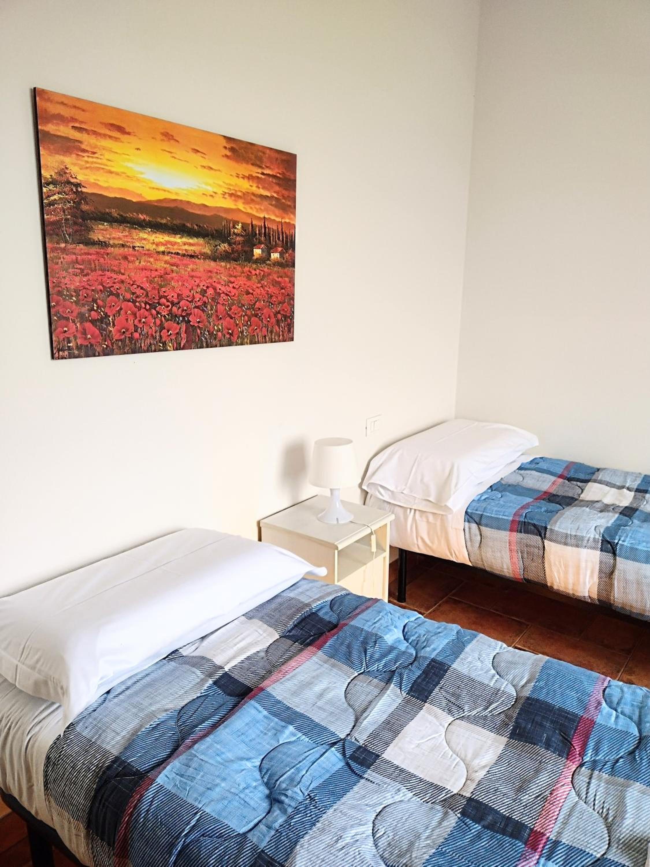 Twin Room With Shared Bathroom - Garden View