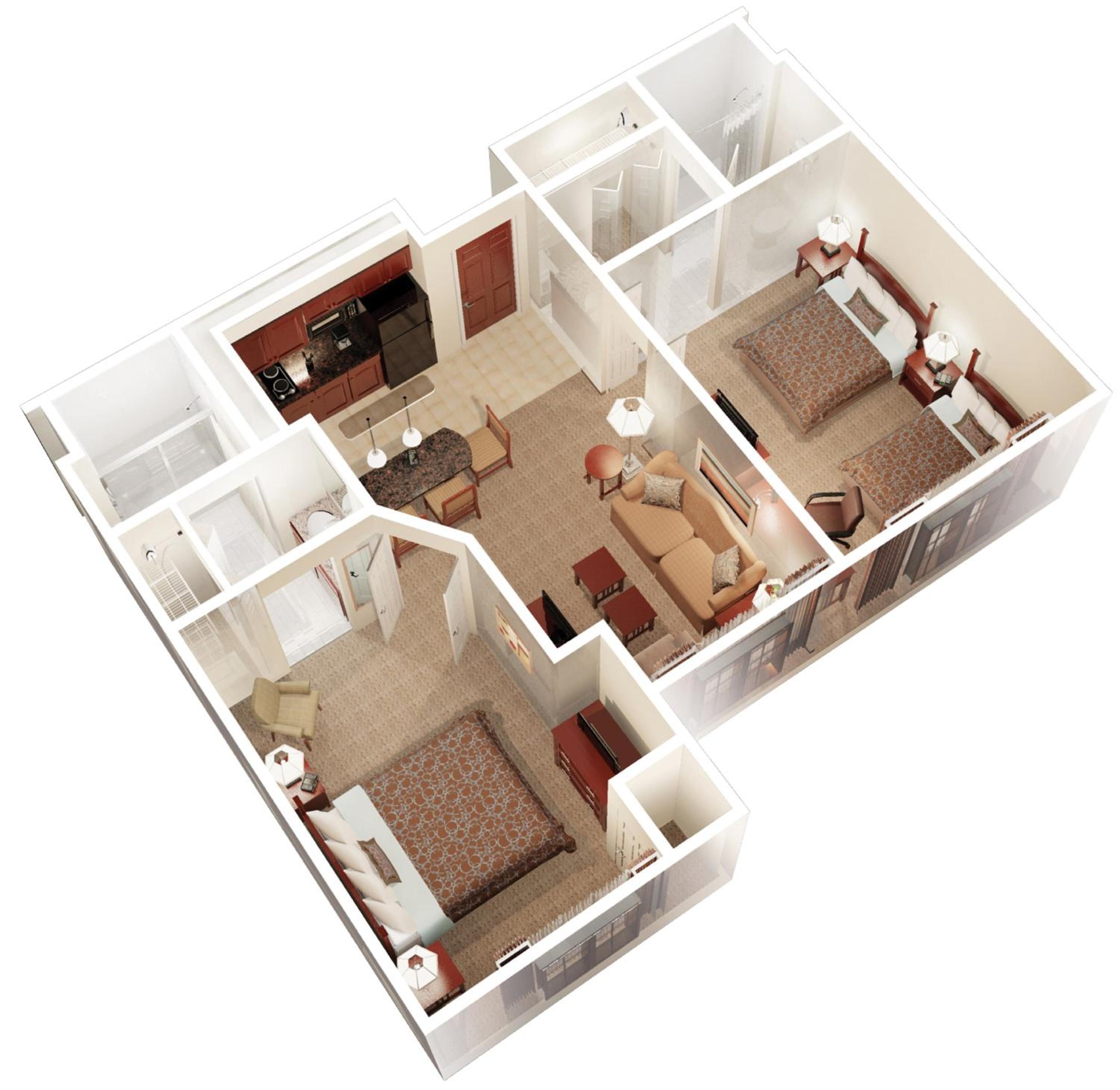 Two-Bedroom Suite - Photo 7