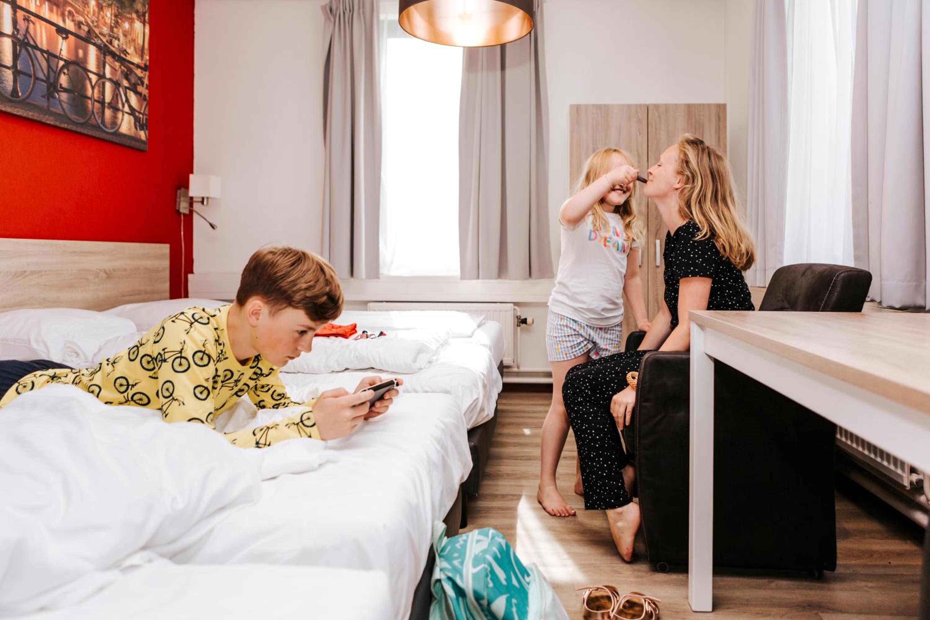 Budget 4-Person Studio with Private External Bathroom