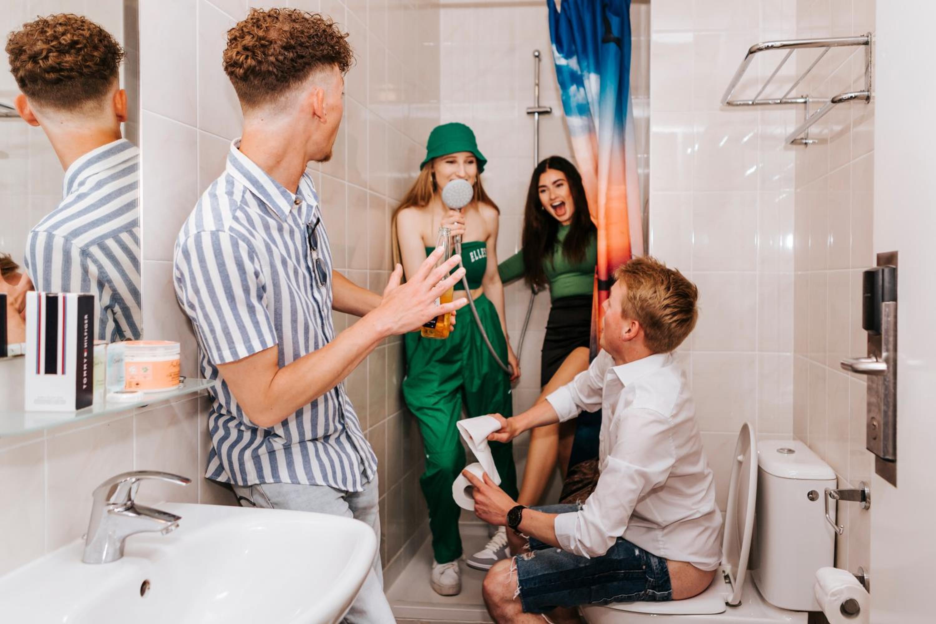 4-Person Studio with Private External Bathroom