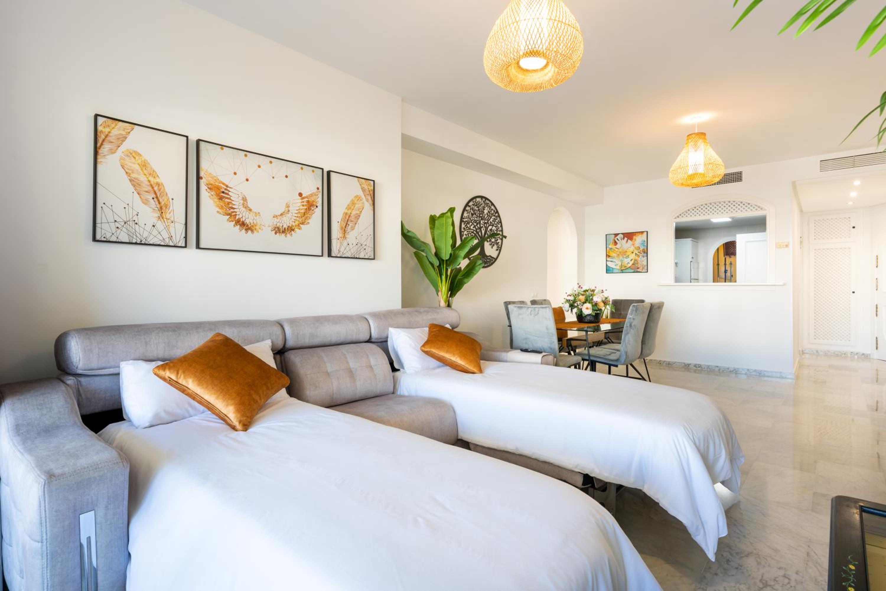 Apartamento de dos habitaciones