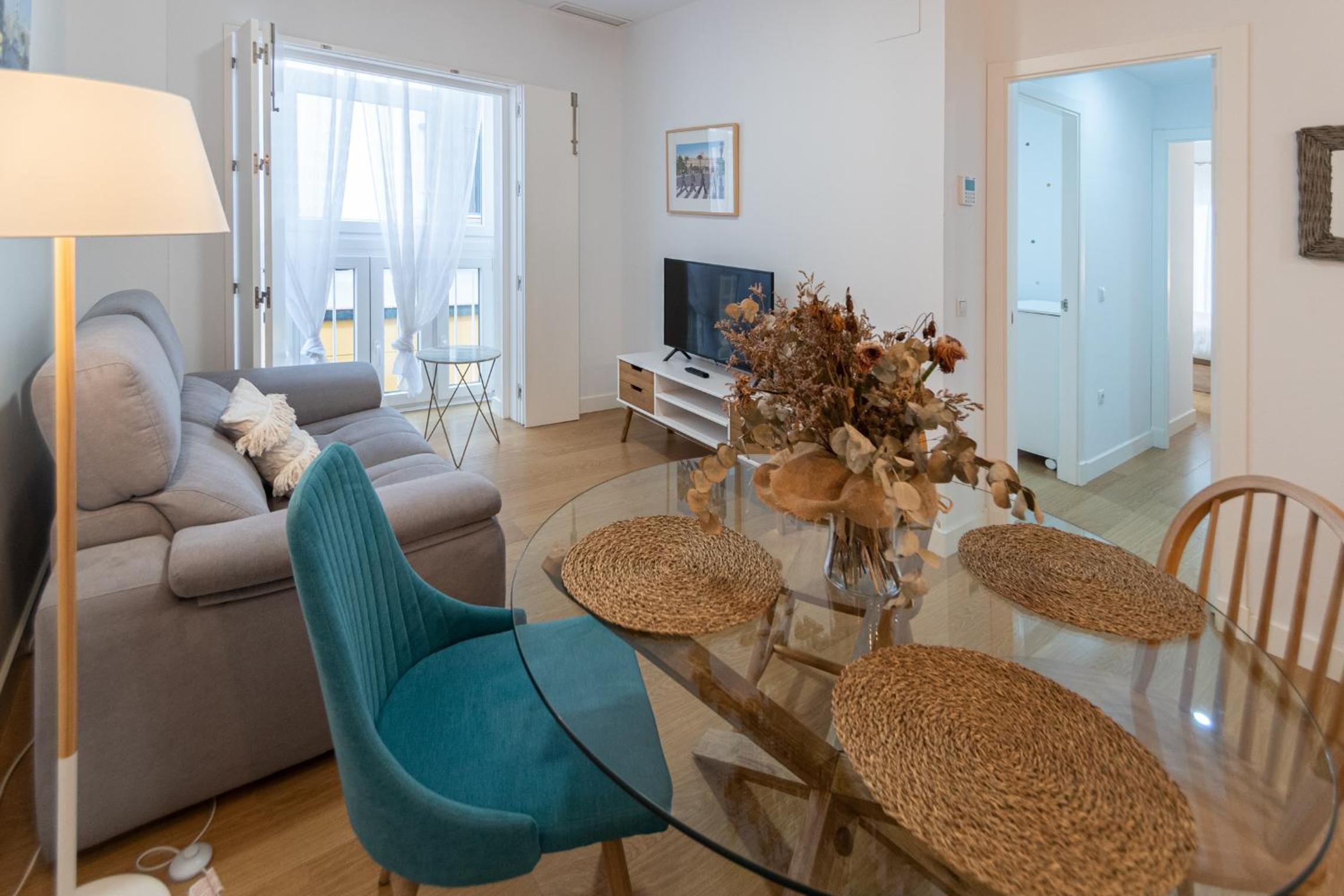 Apartamento de dos habitaciones