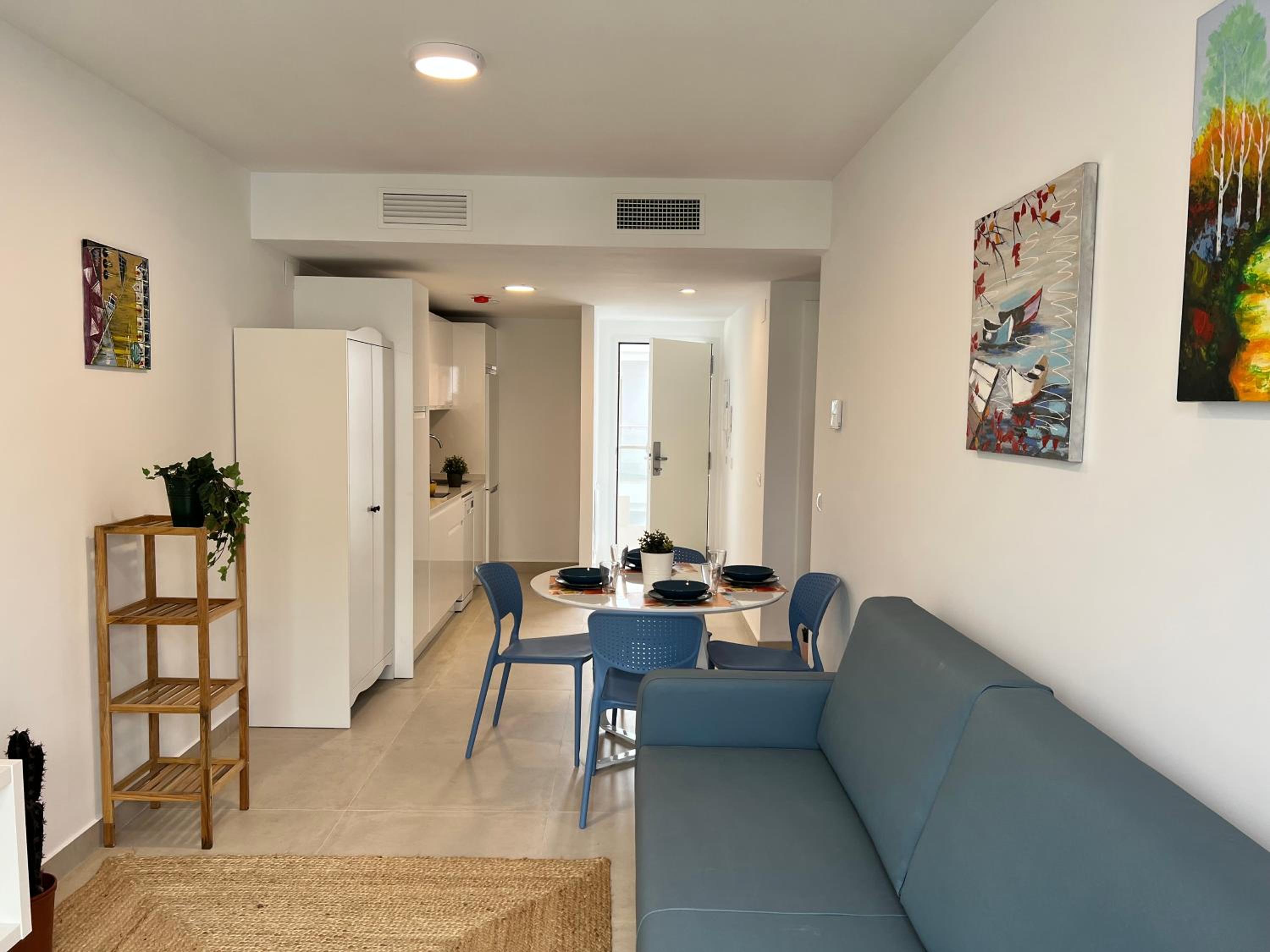 Apartamento de dos habitaciones