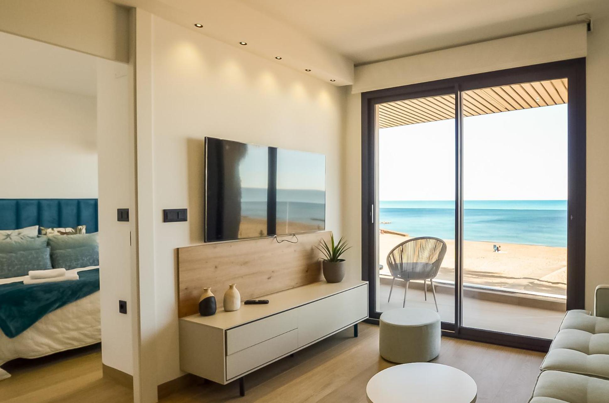 Apartamento con vista al mar