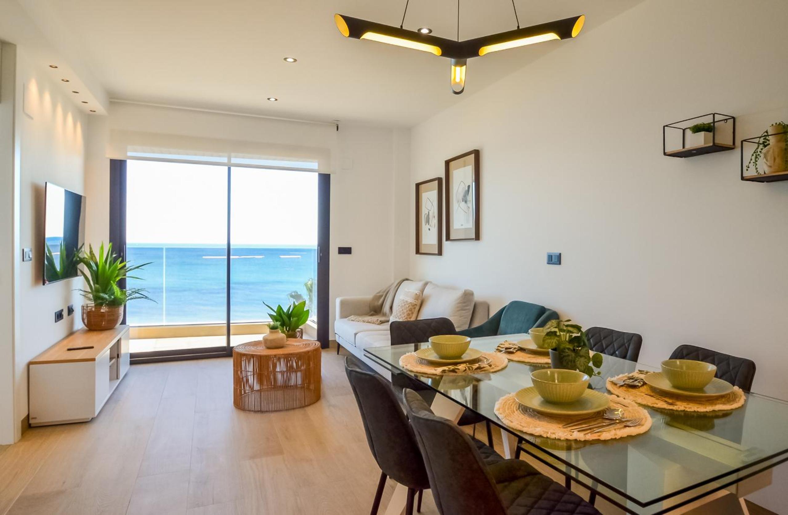 Apartamento con vista al mar