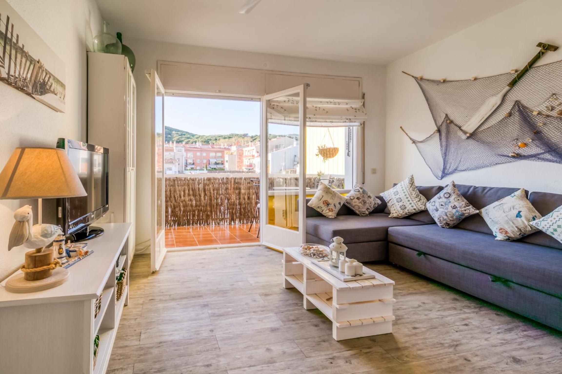 Apartamento con Balcón