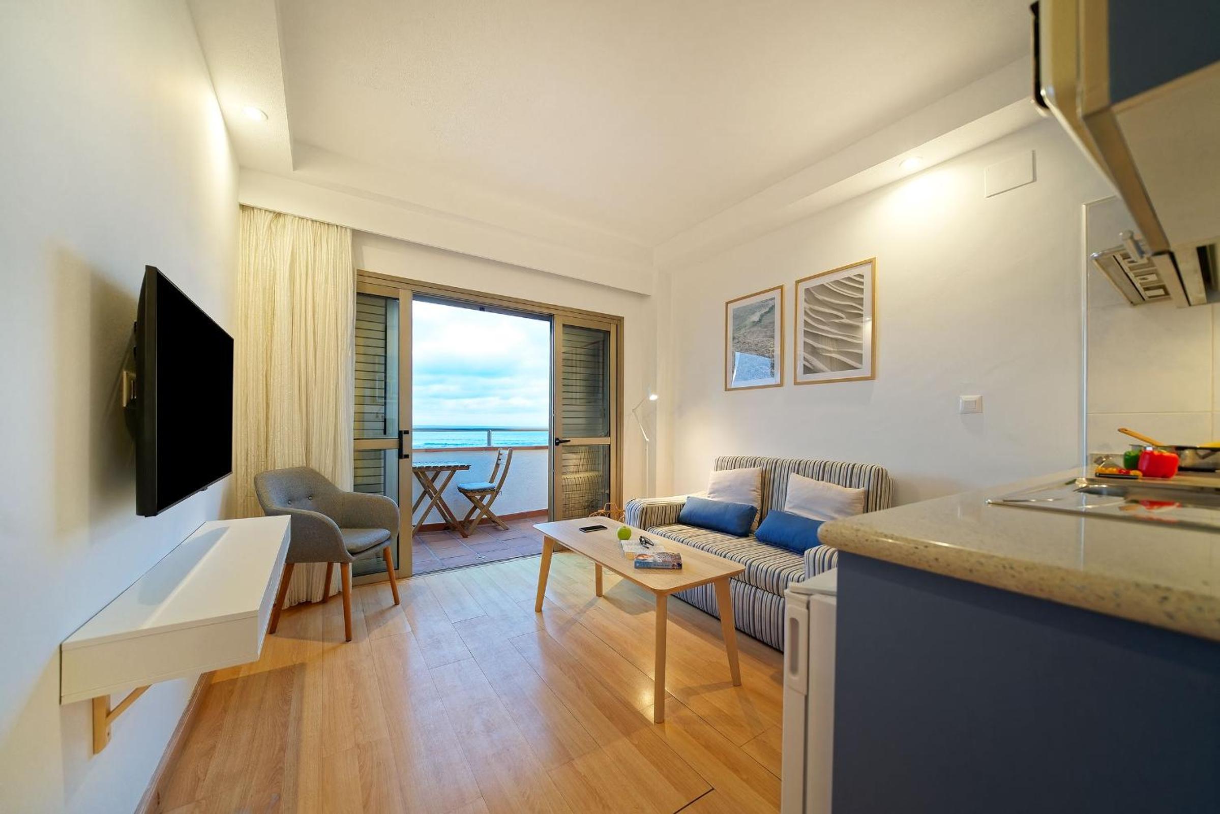 Apartamento de una habitación con vista al mar