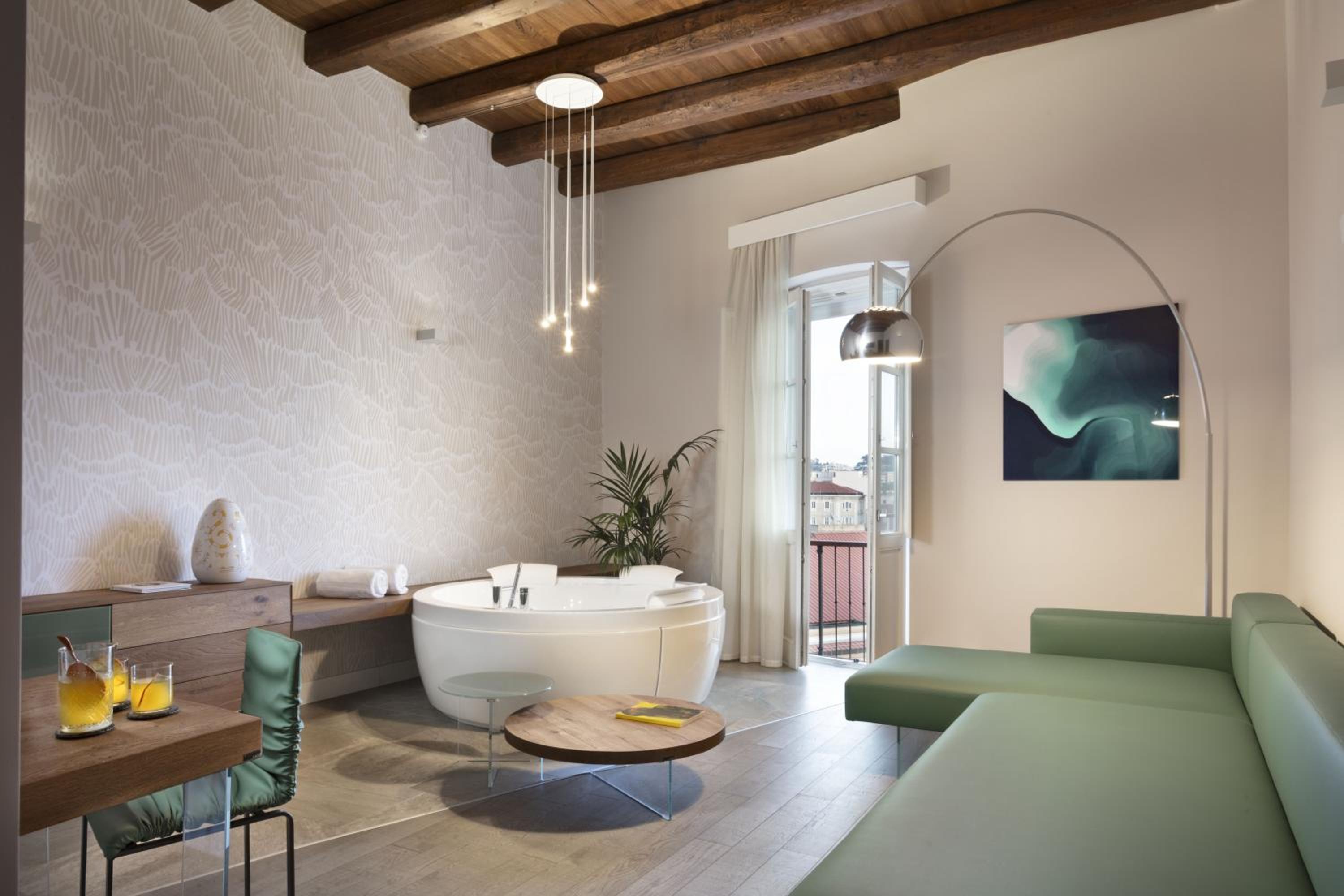 Suite Deluxe avec Baignoire Spa