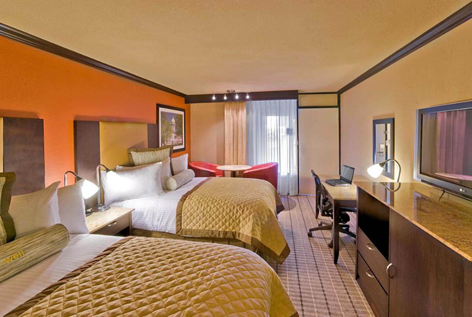 Double Room with Two Double Beds - Non-Smoking - Photo 10