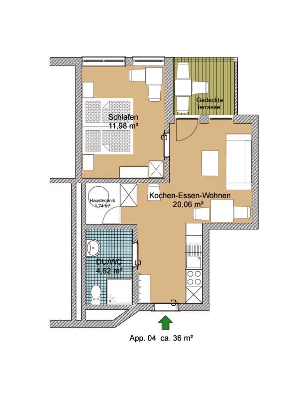 One-Bedroom Apartment photo 3