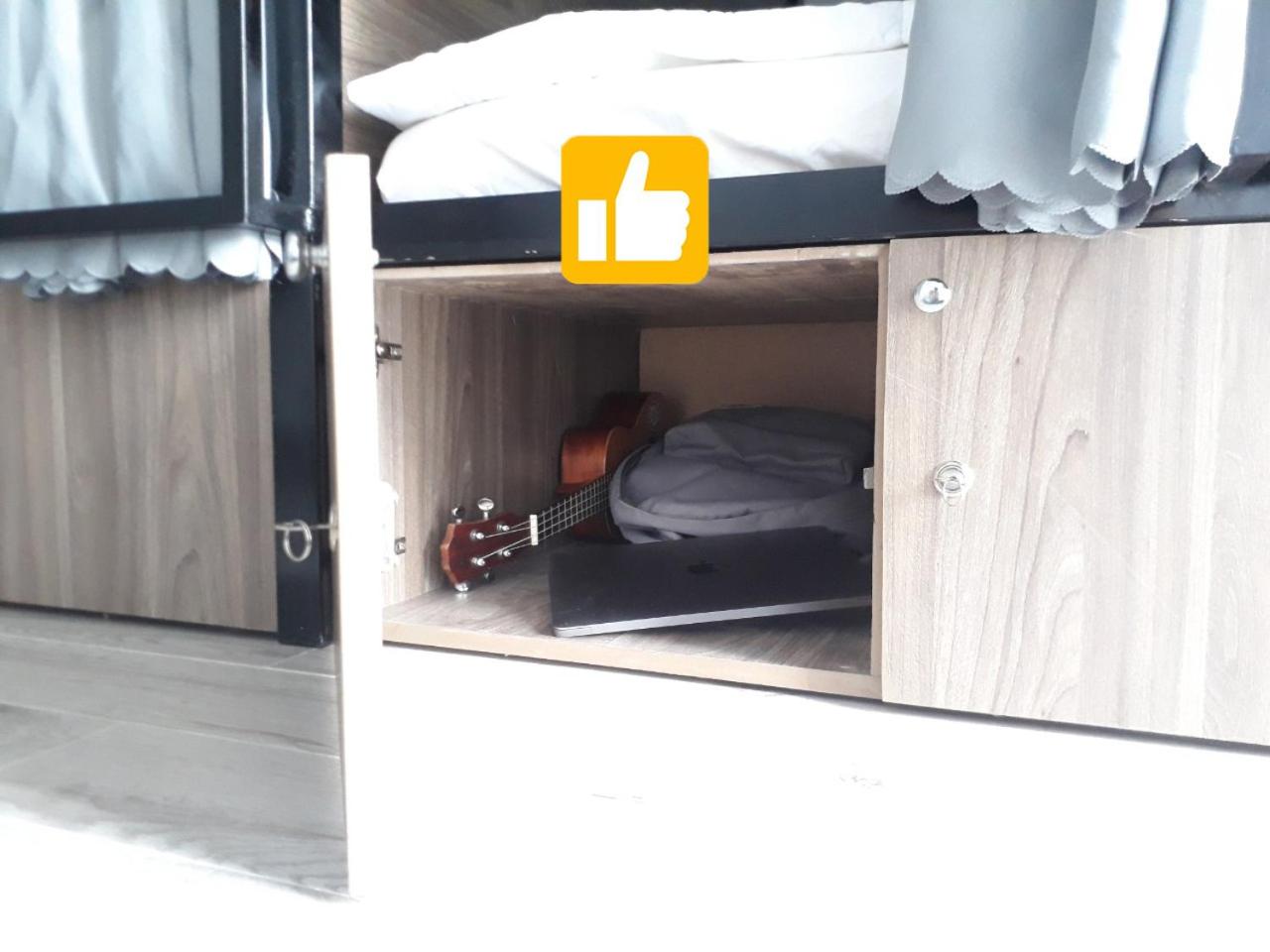 Bunk Bed In Mixed Dormitory Room With Balcony photo 3