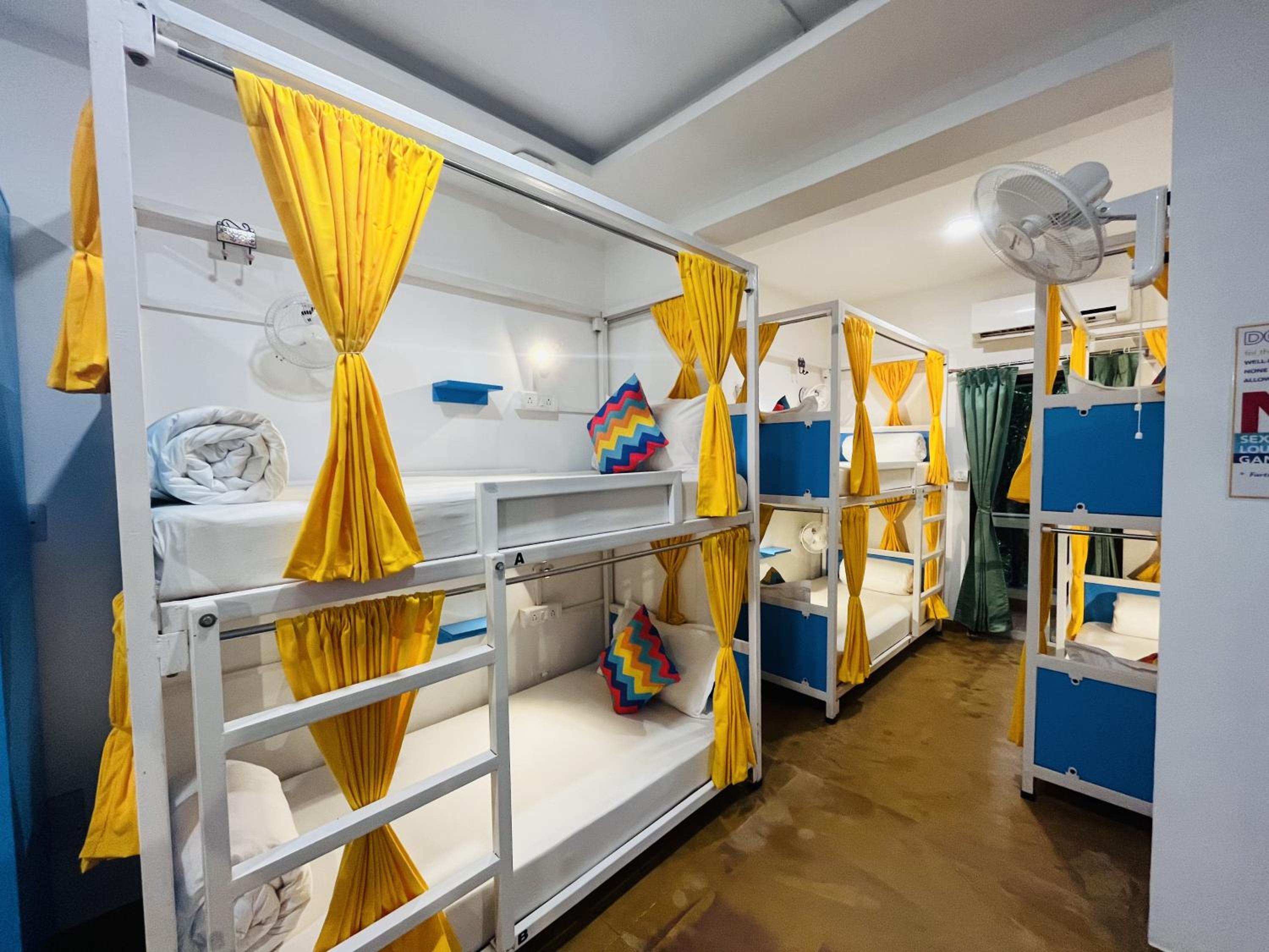 Bed in 16 Bed Mixed AC Dormitory with Ensuite Bathroom  photo 1