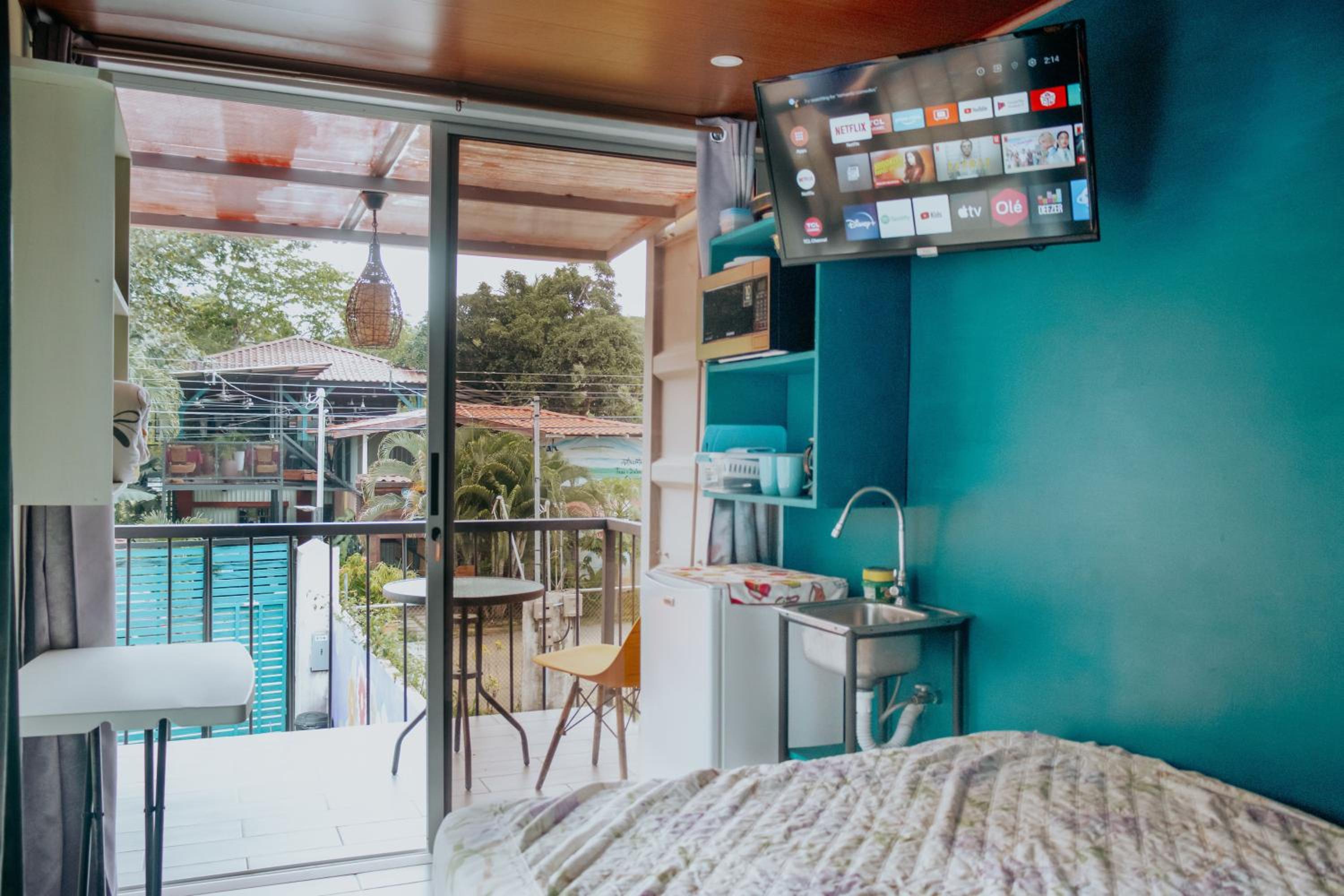 Studio with Balcony