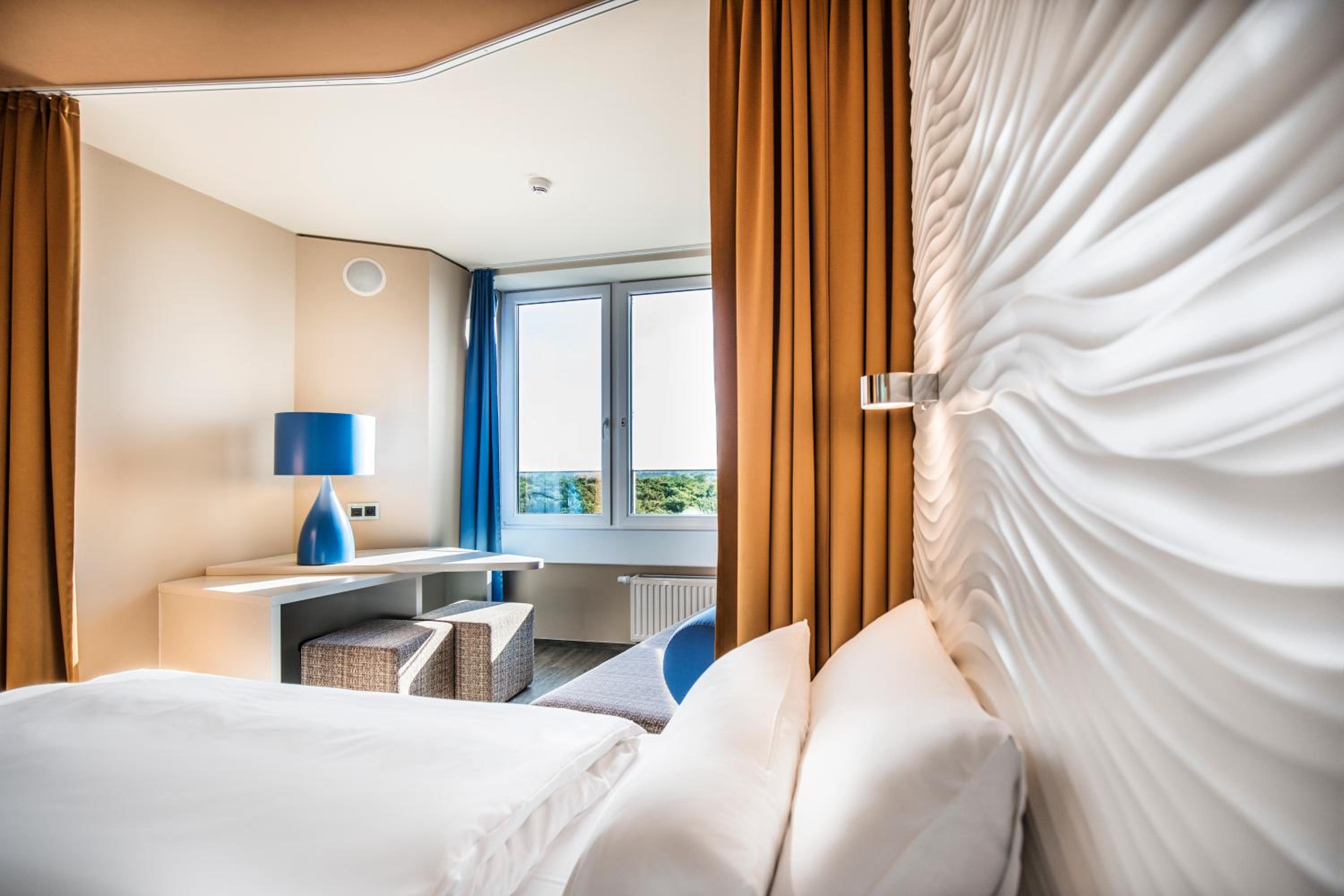 Double Room seitlicher Meerblick