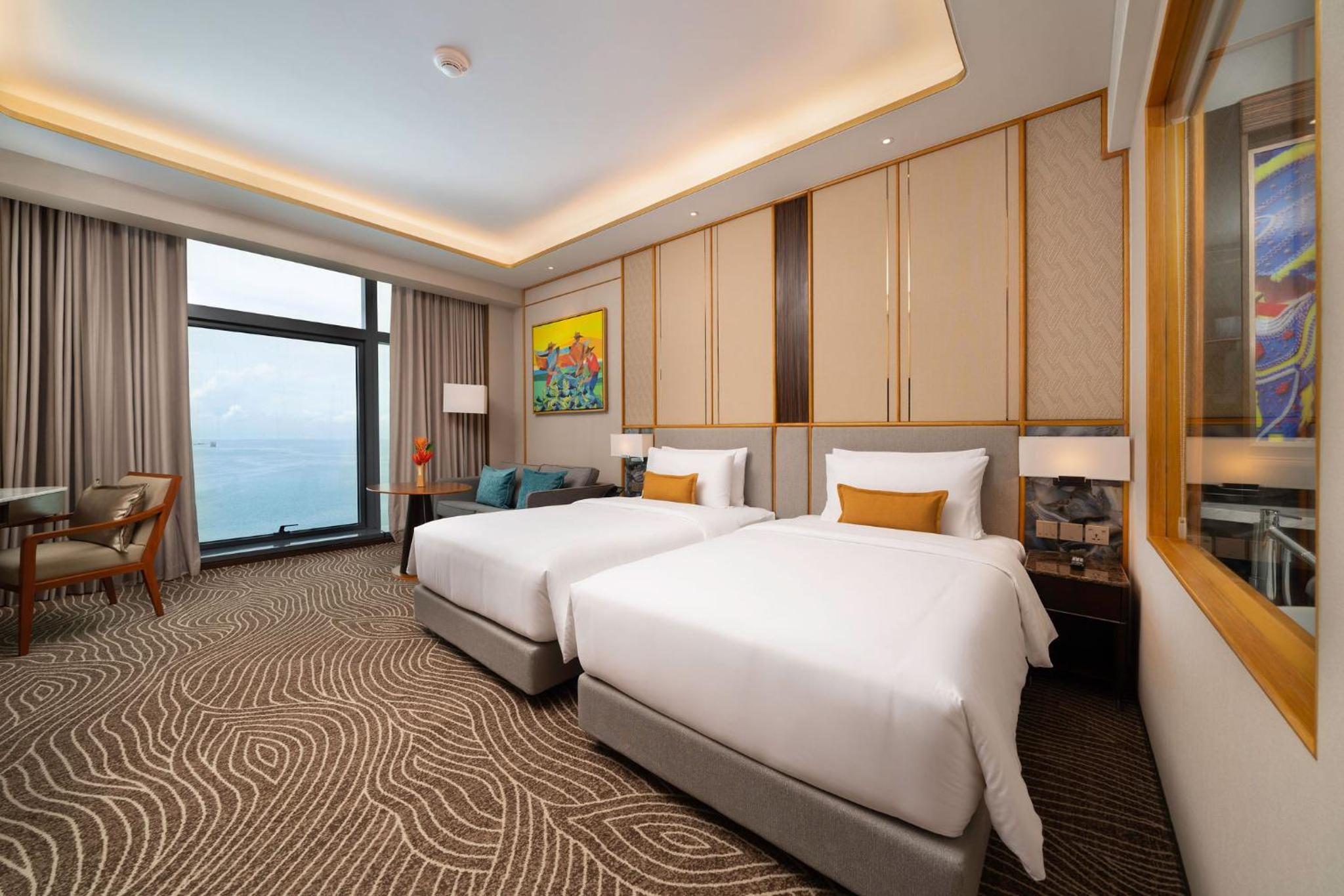 Deluxe Twin Room with Sea View