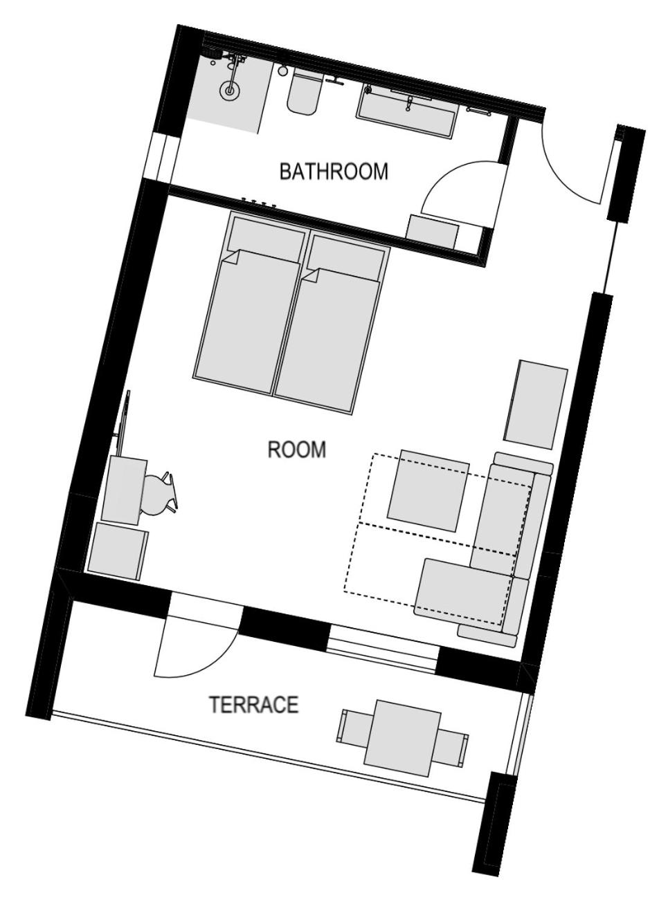 Deluxe Double Room with Balcony photo 3