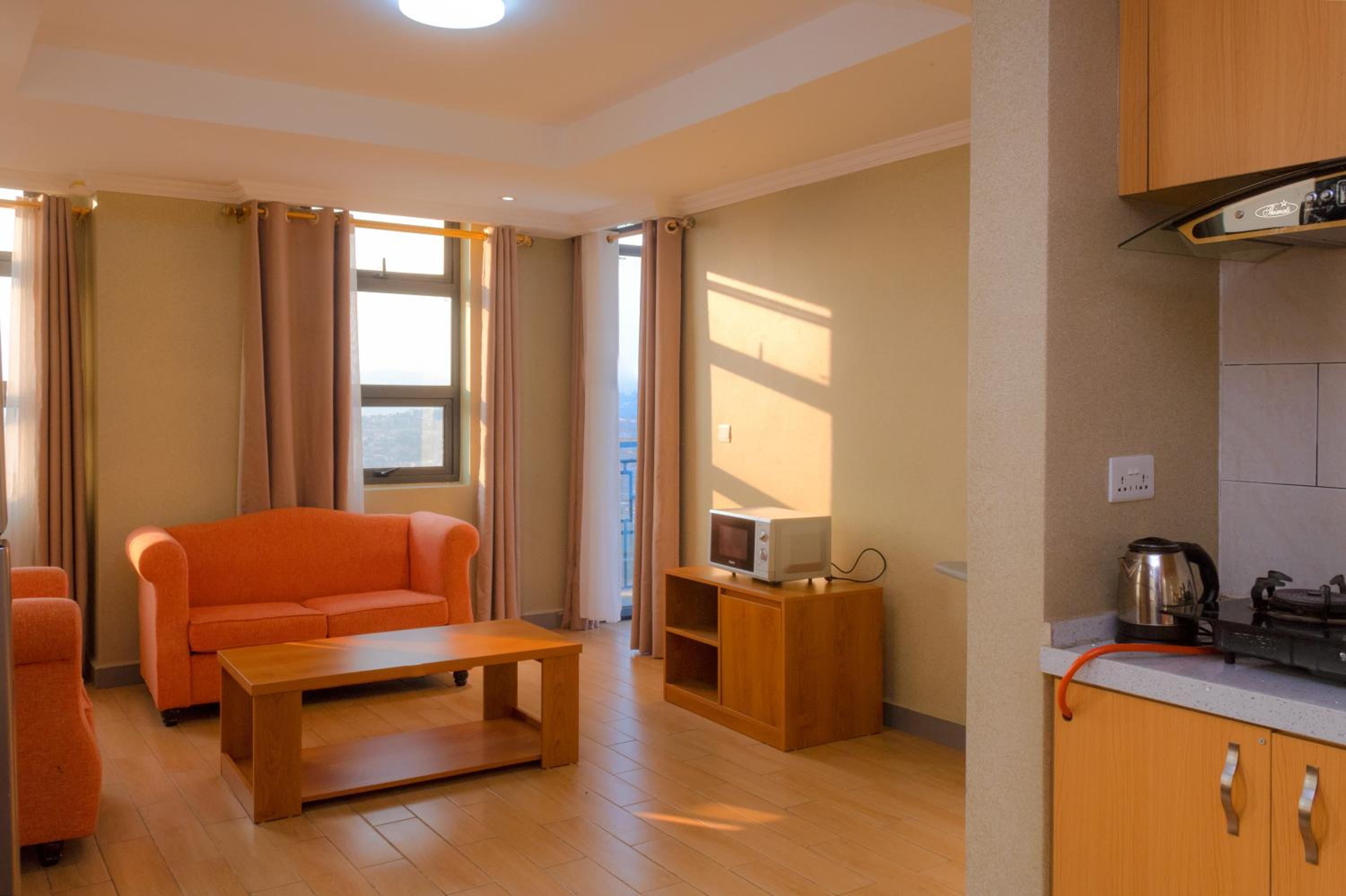 One-Bedroom Apartment with Terrace