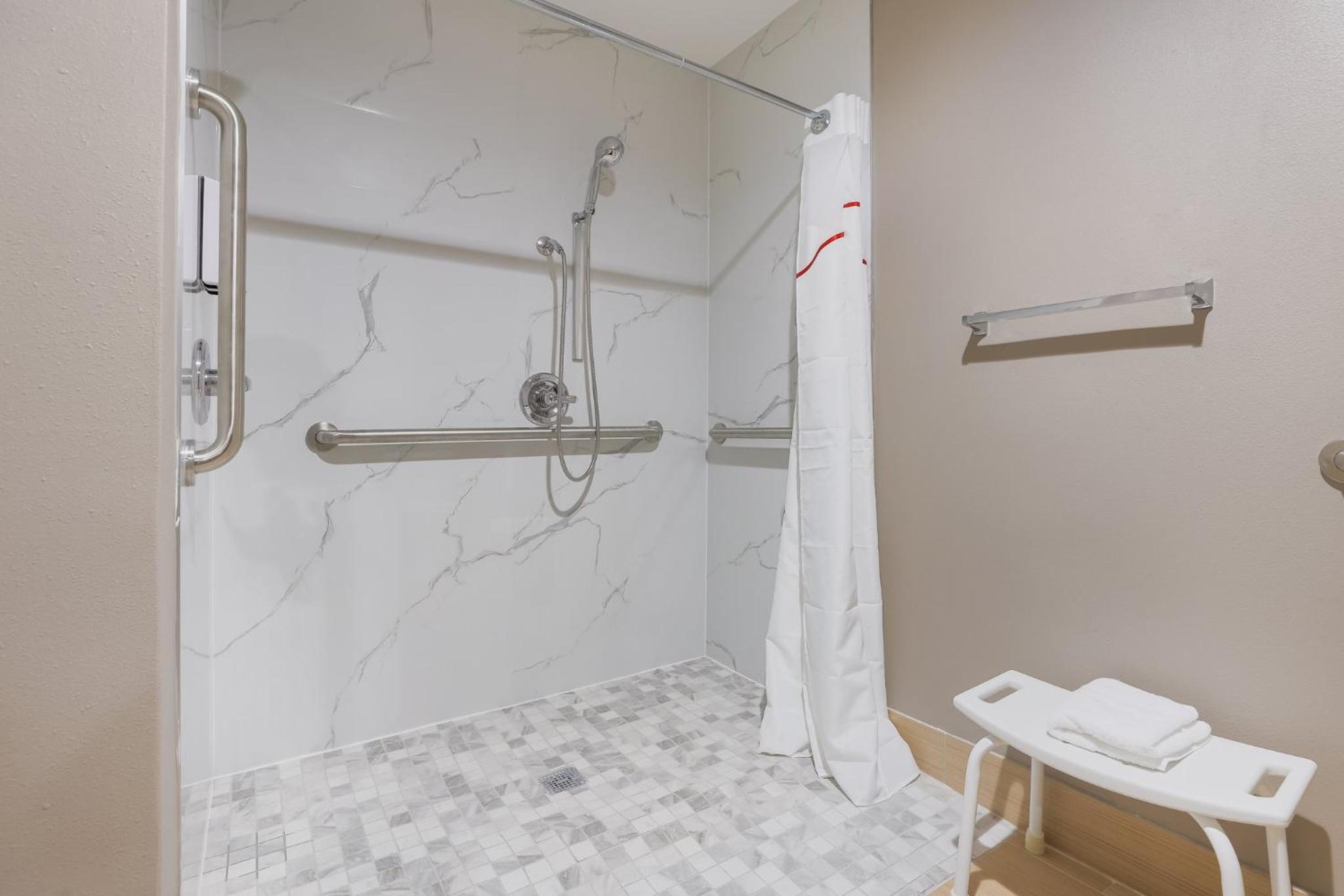 Deluxe Room with One Queen Bed Disability Access Roll-In Shower Non-Smoking - Photo 3