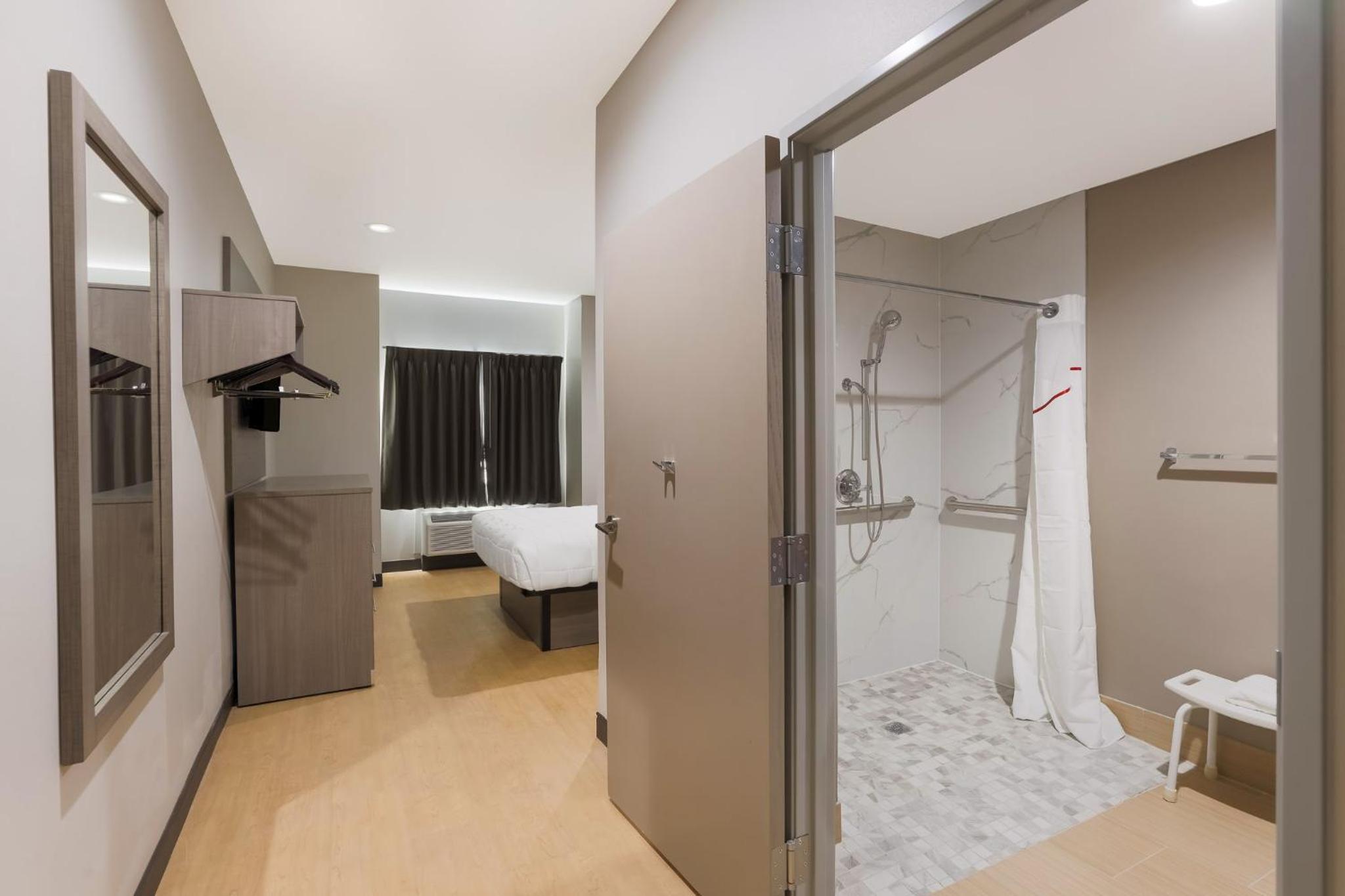 Deluxe Room with One Queen Bed Disability Access Roll-In Shower Non-Smoking - Photo 4
