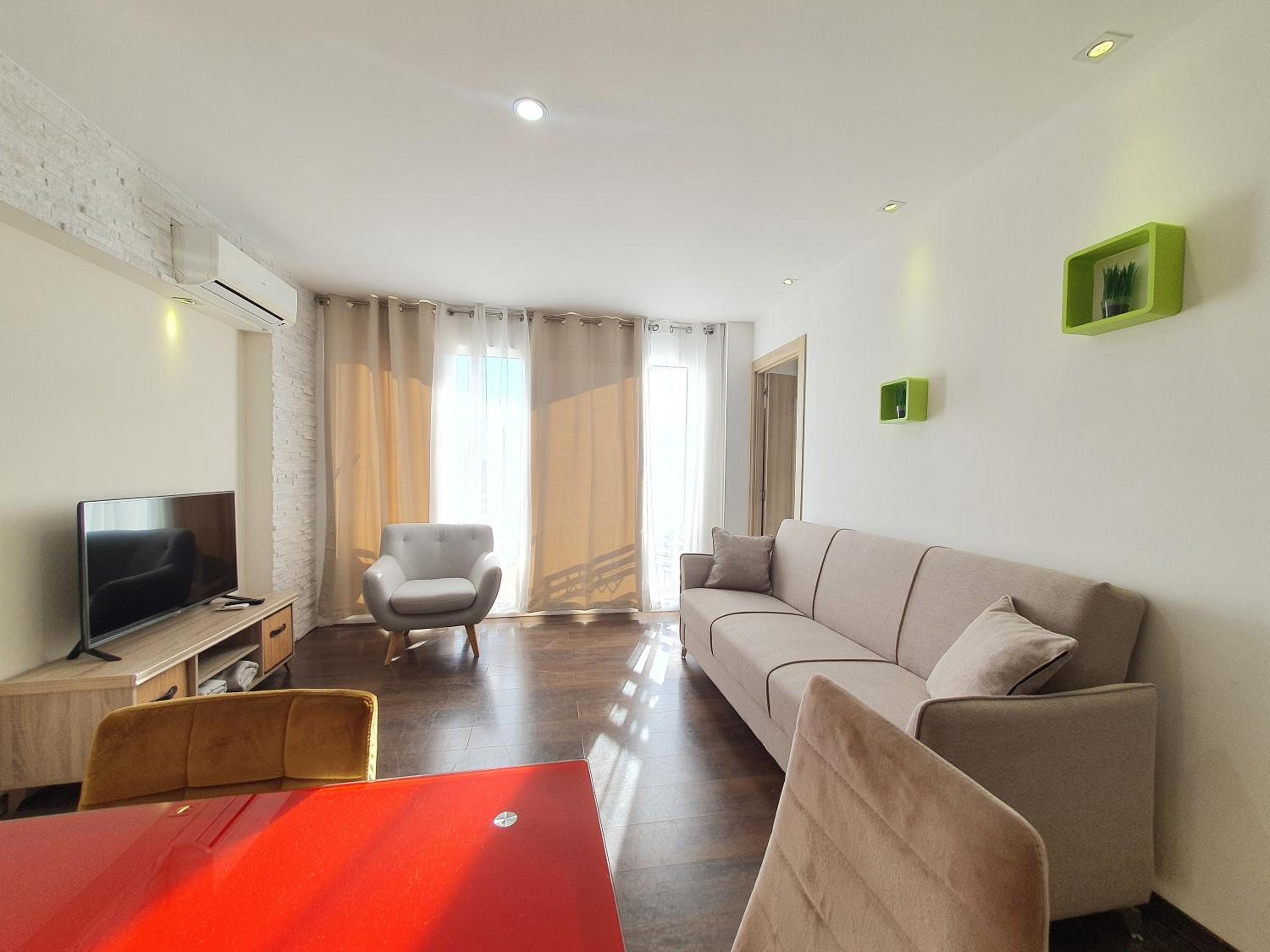 Apartamento de dos habitaciones