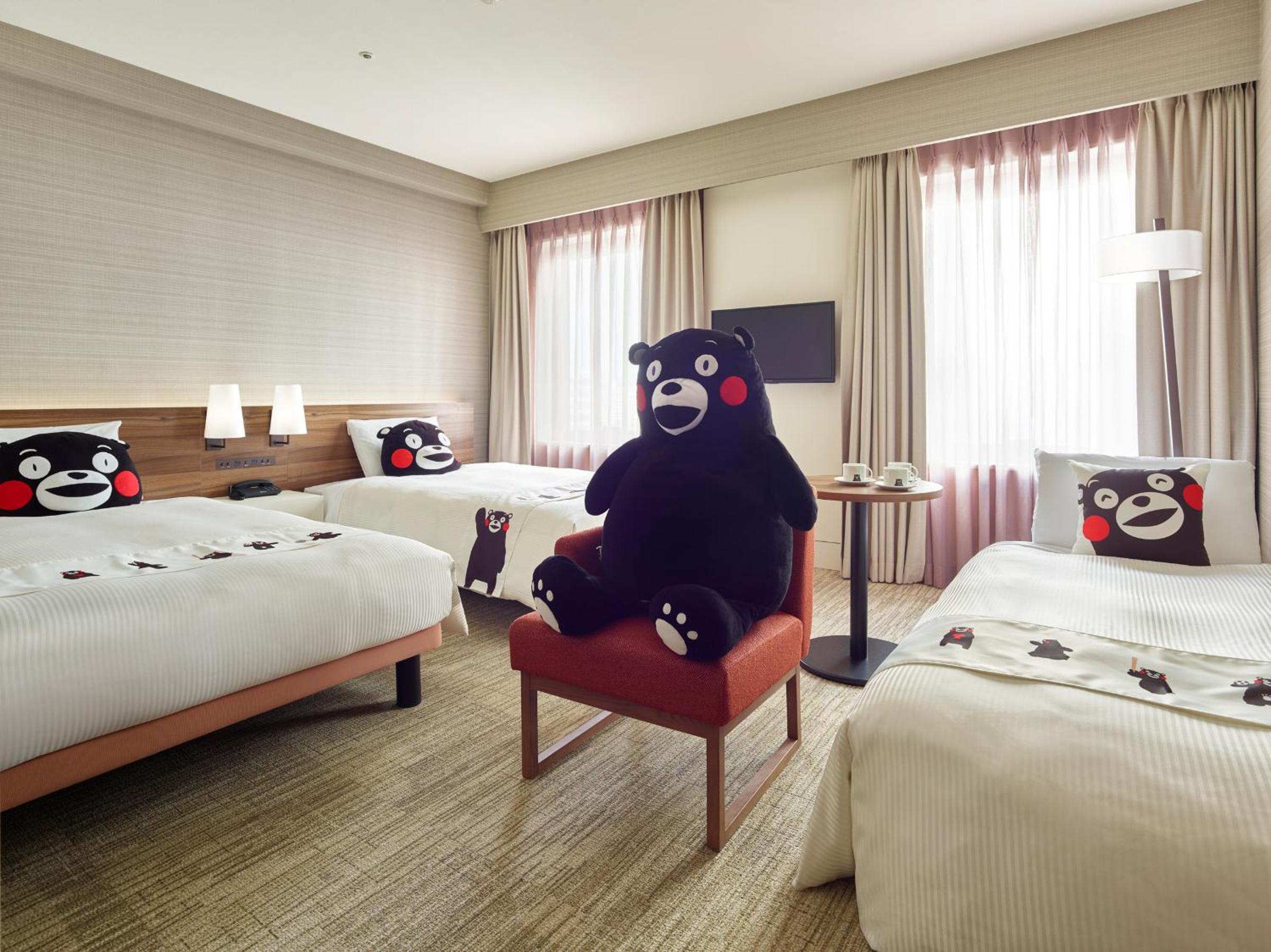 Moderate Twin Room With Sofa Bed And Kumamon Theme - Non-Smoking
