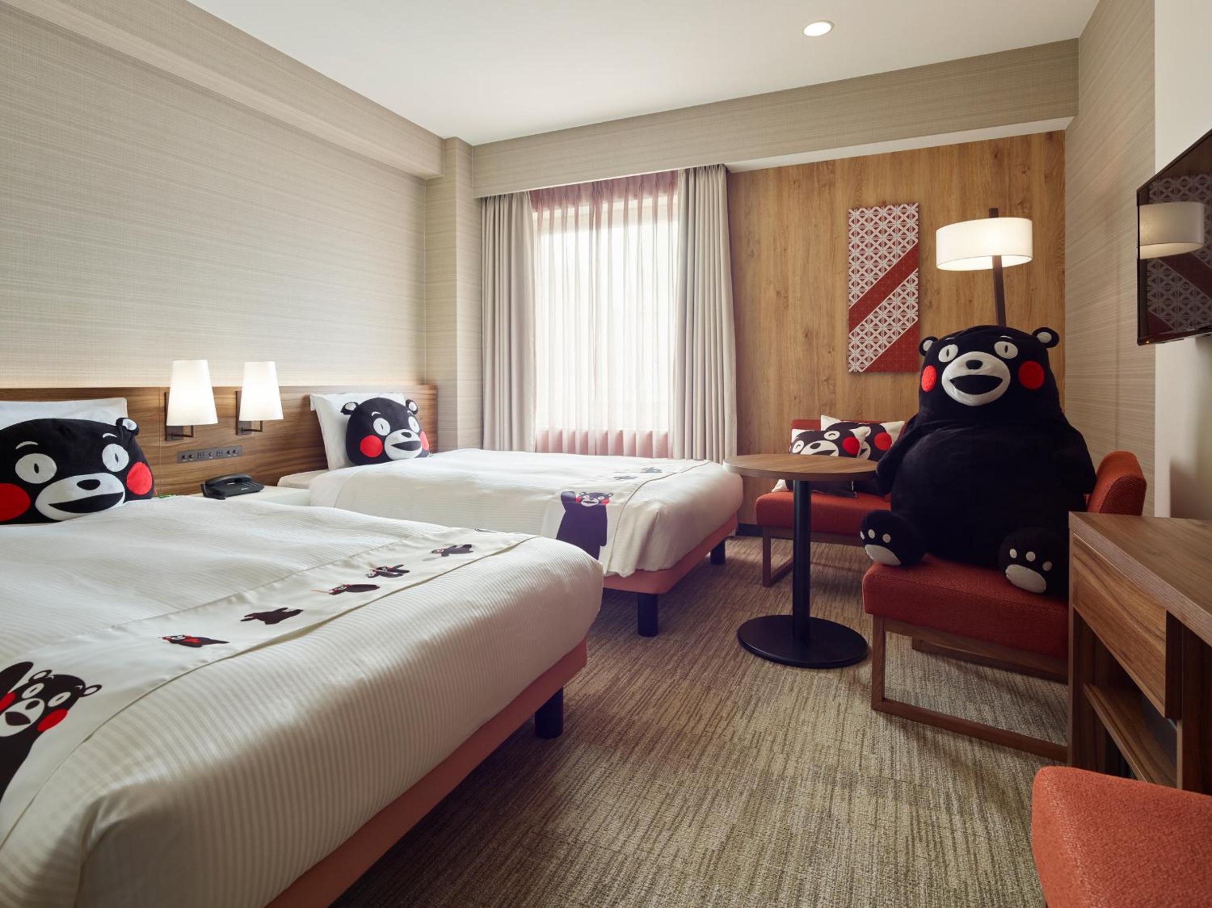 Standard Twin Room with Kumamon Theme - Non-Smoking