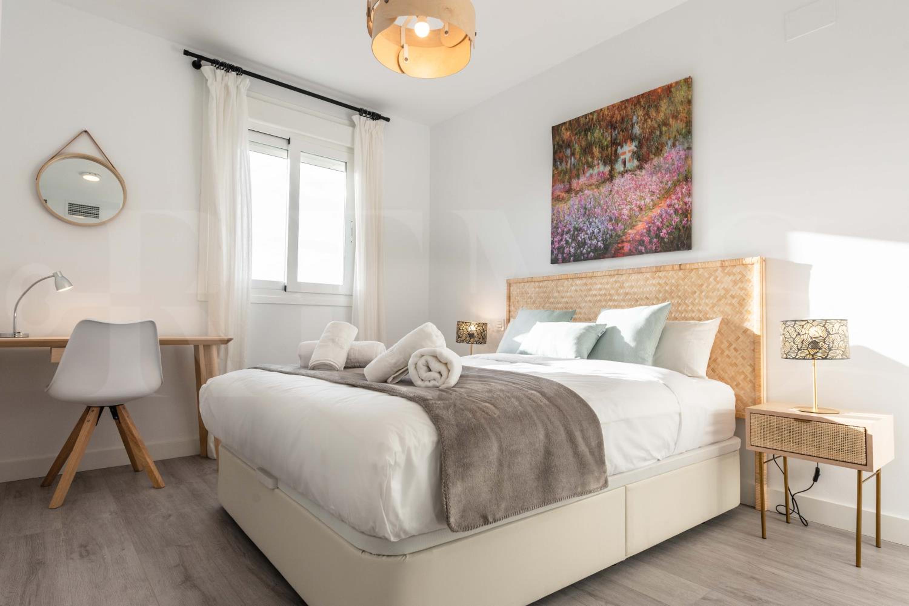 Apartamento con Balcón