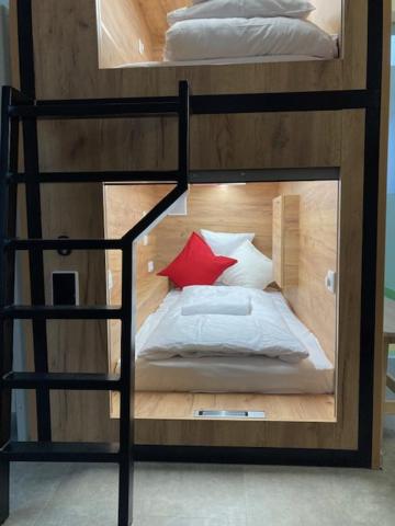 Single Bed in Dormitory Room
