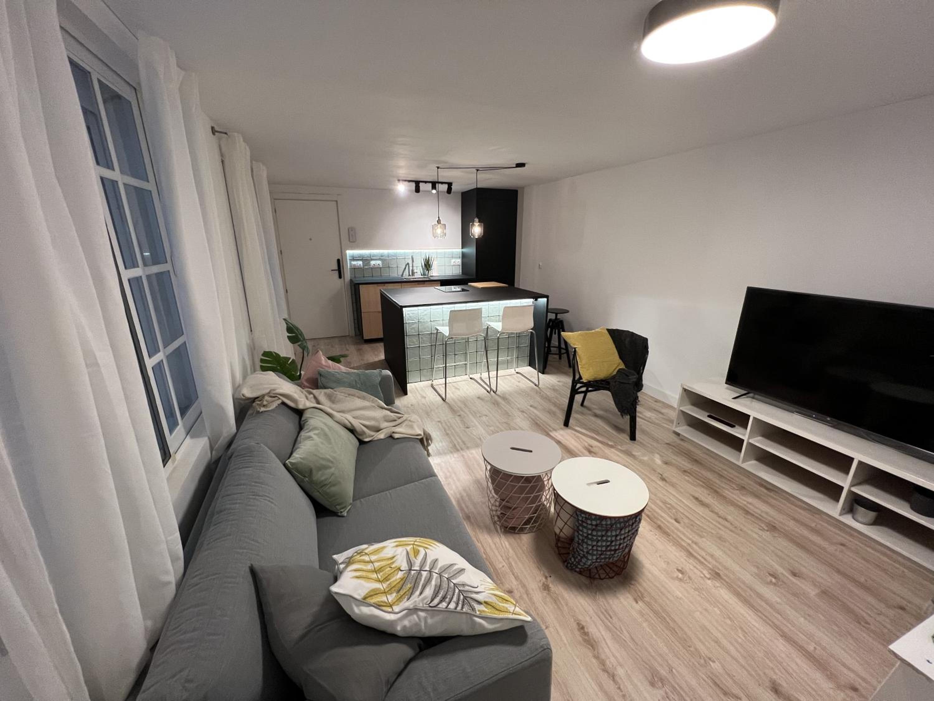 Apartamento de dos habitaciones