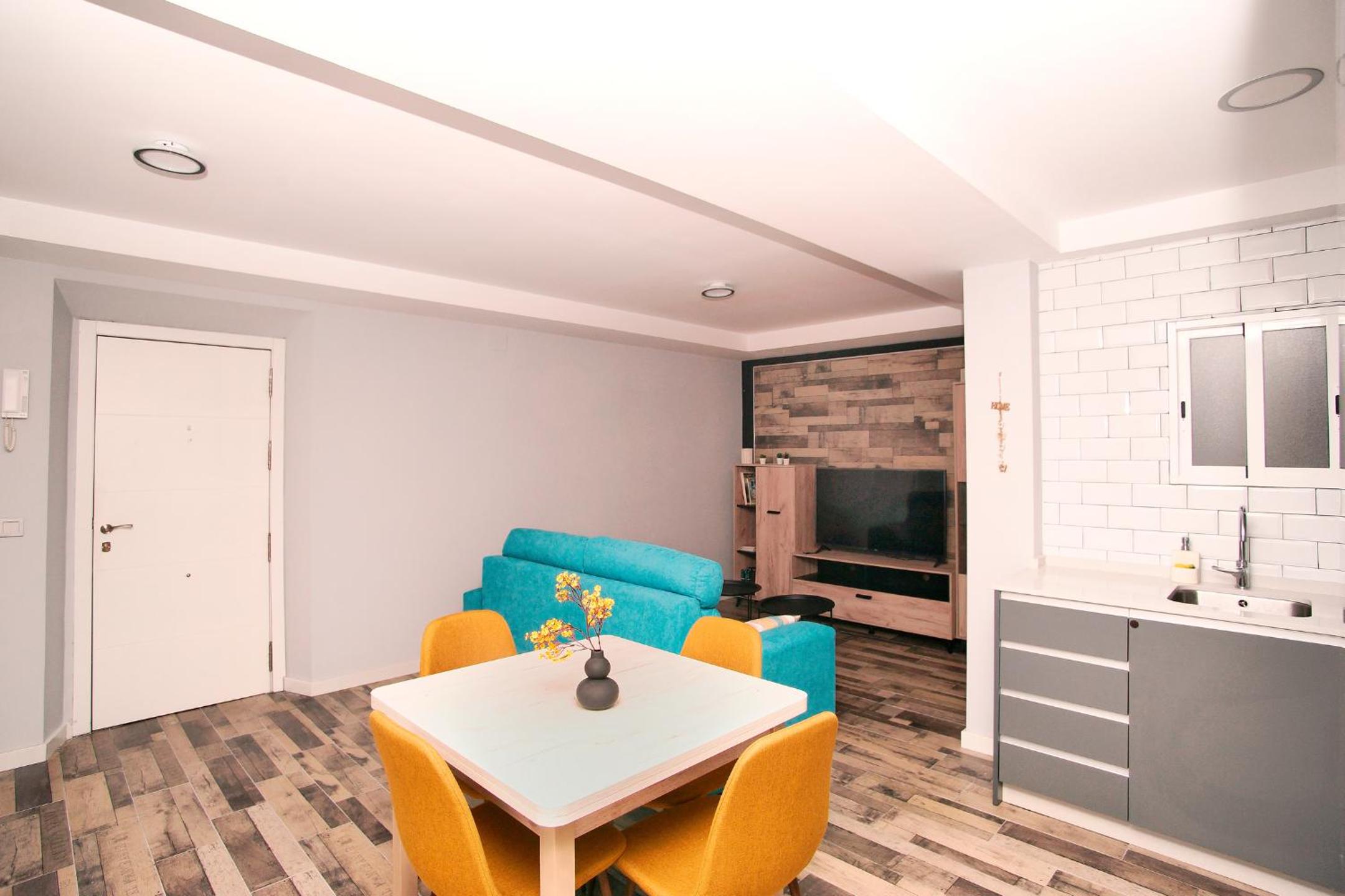 Apartamento de dos habitaciones