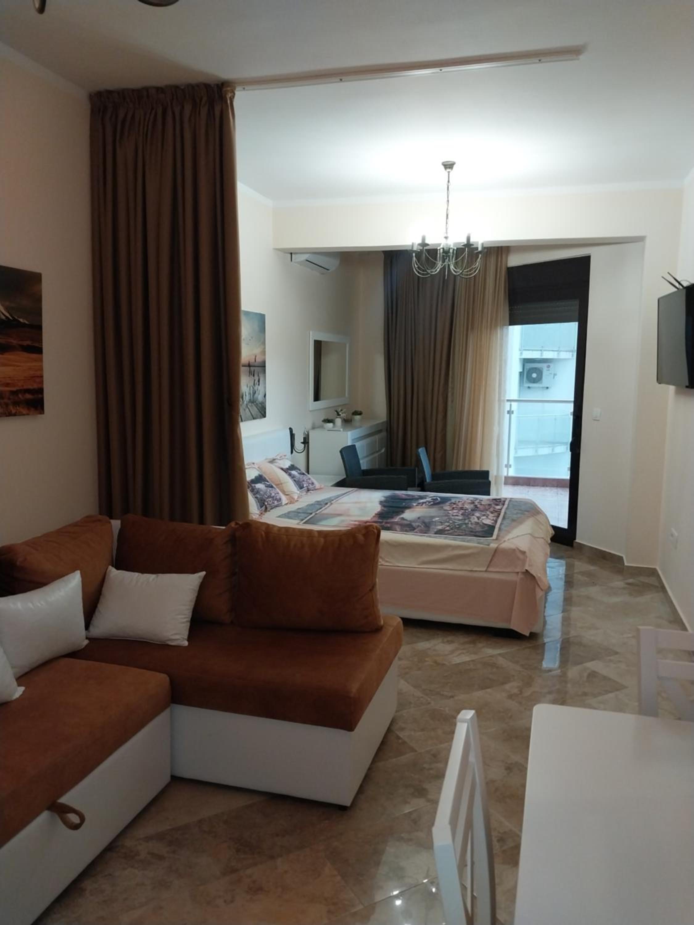 Studio with Balcony