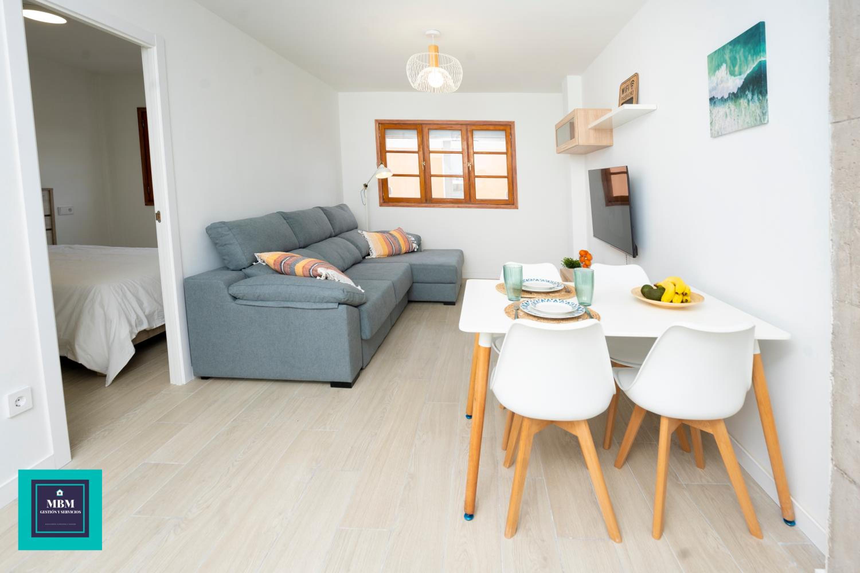 Apartamento de dos habitaciones