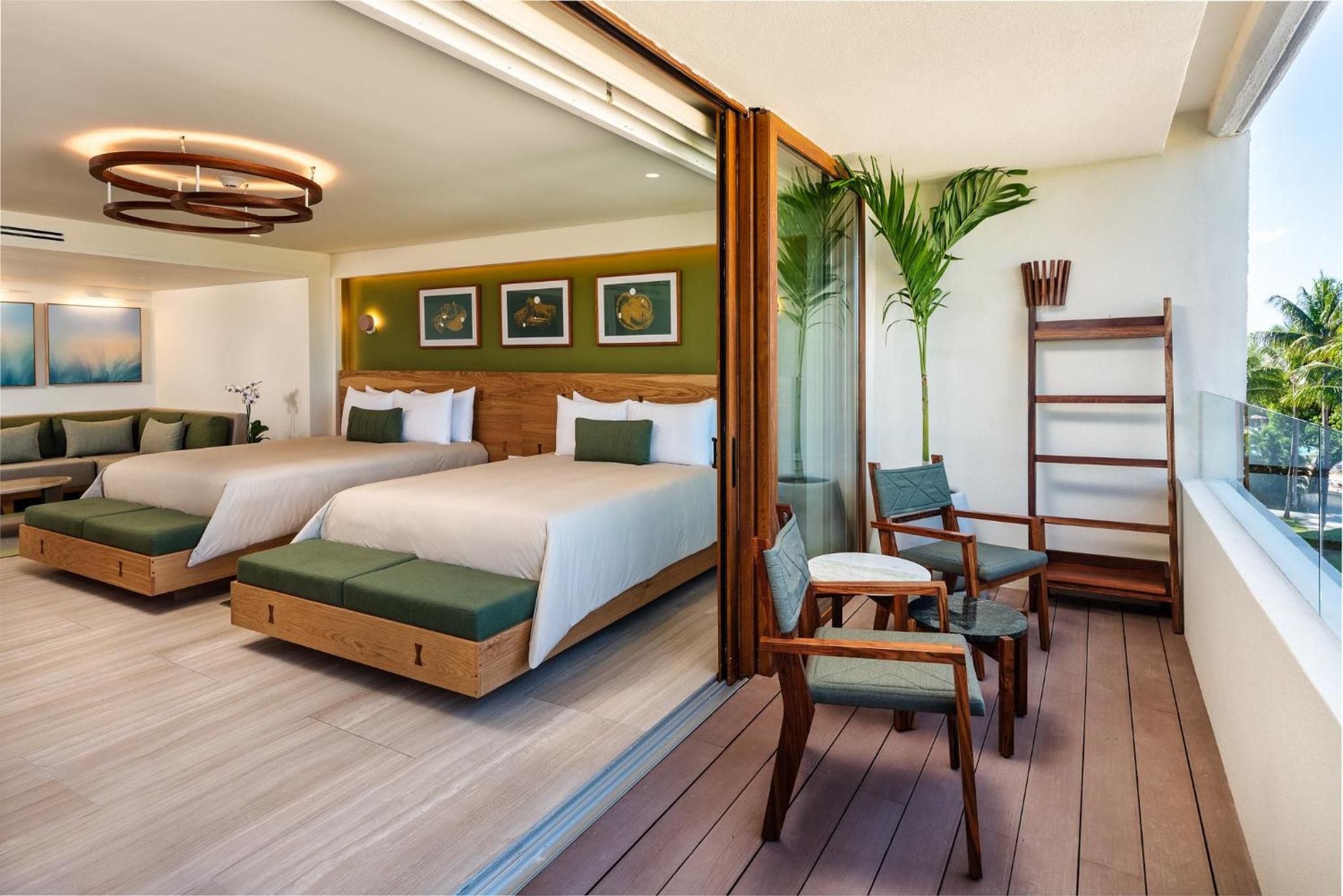 Junior Suite Two Double Beds