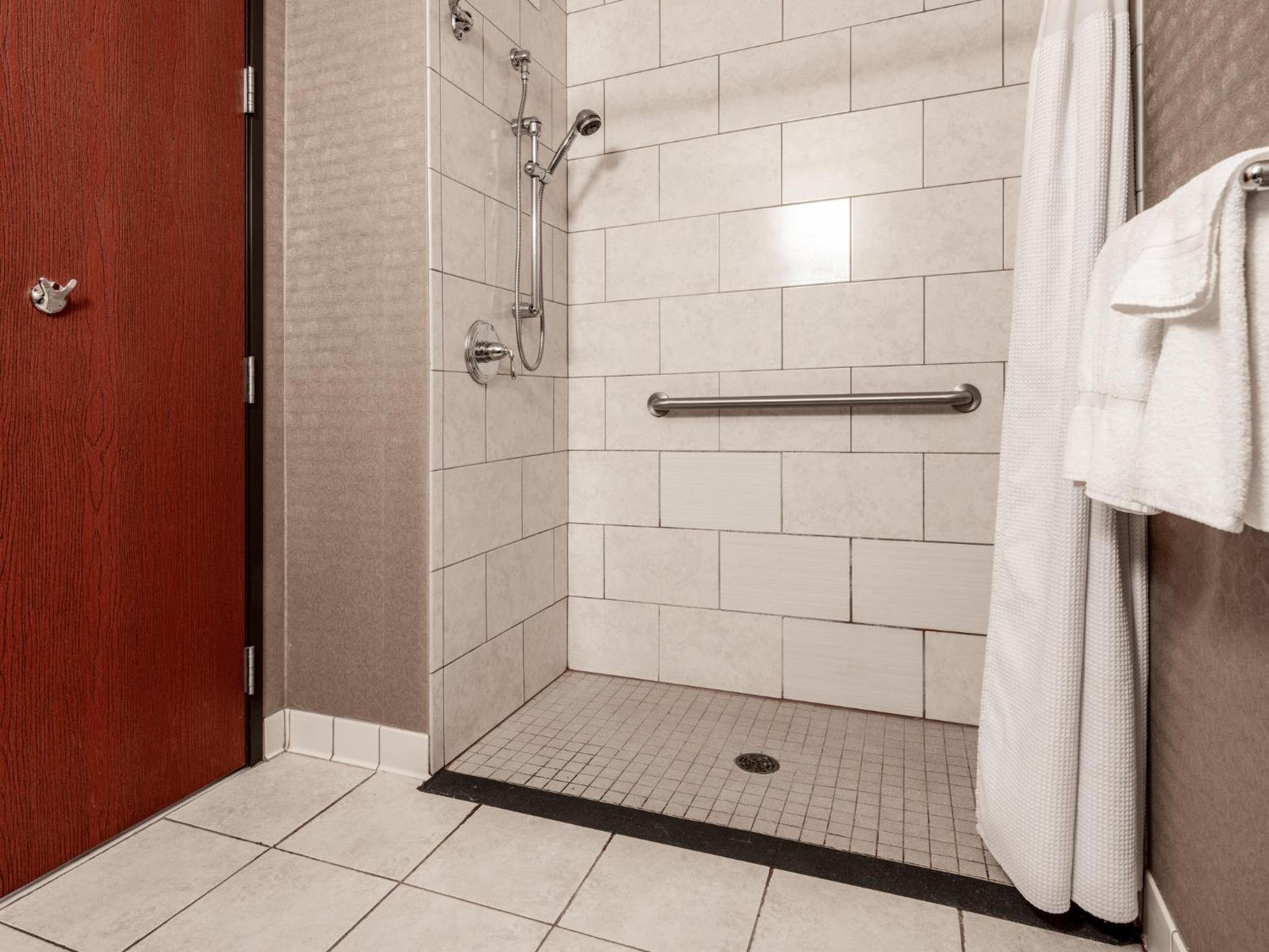 King Room - Hearing Accessible - Roll-in Shower - Photo 2