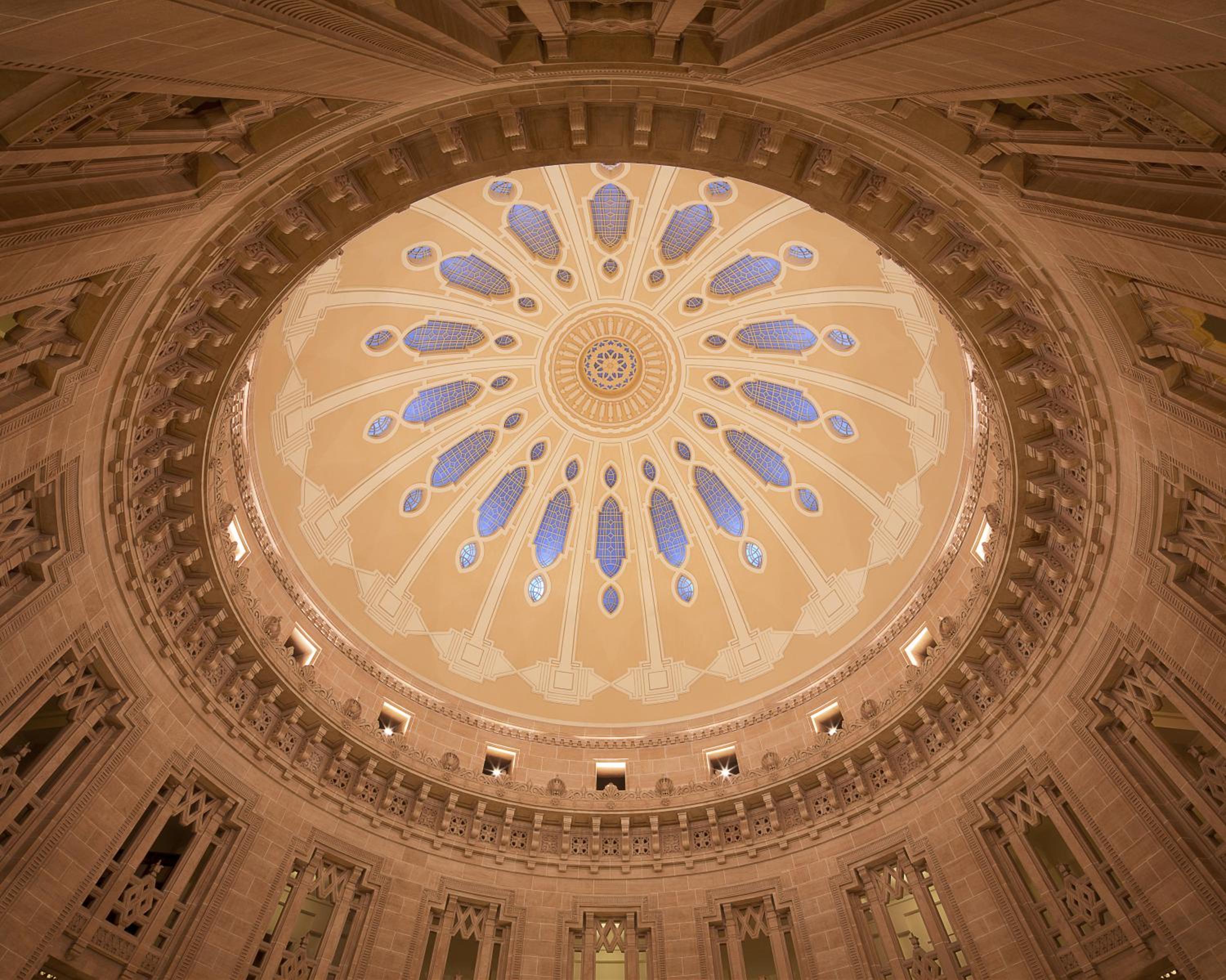 dome in the rotunda of the capitol building?