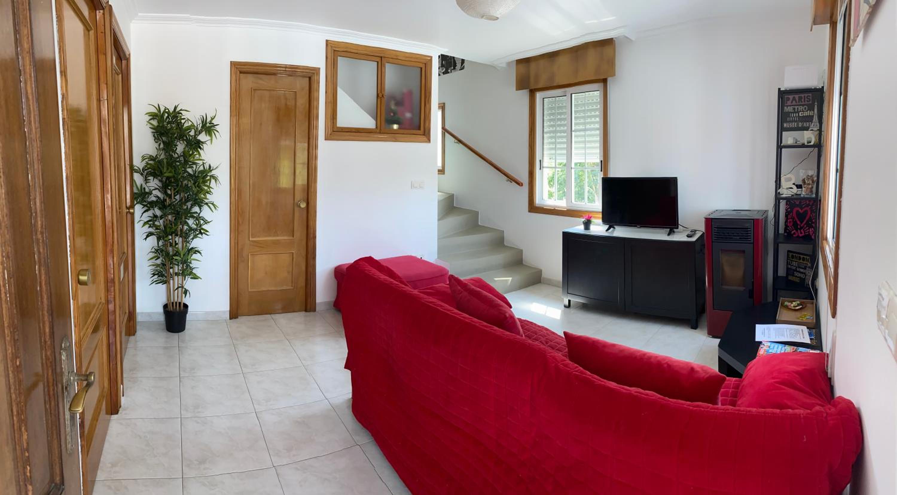 Casa de tres habitaciones