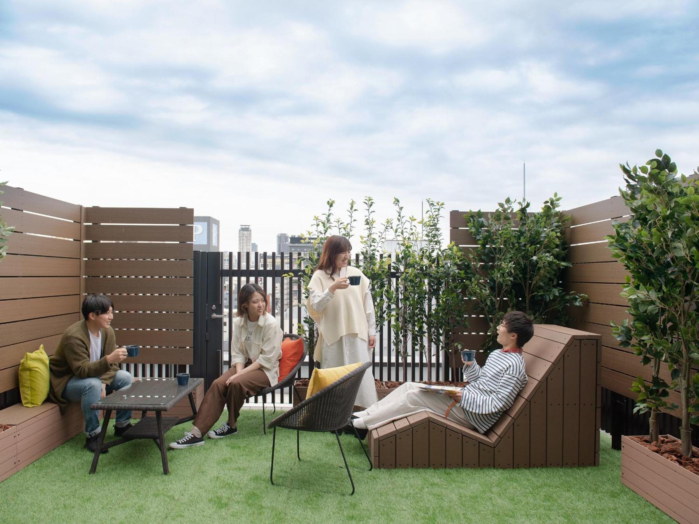 Sky Terrace and Board Game Room