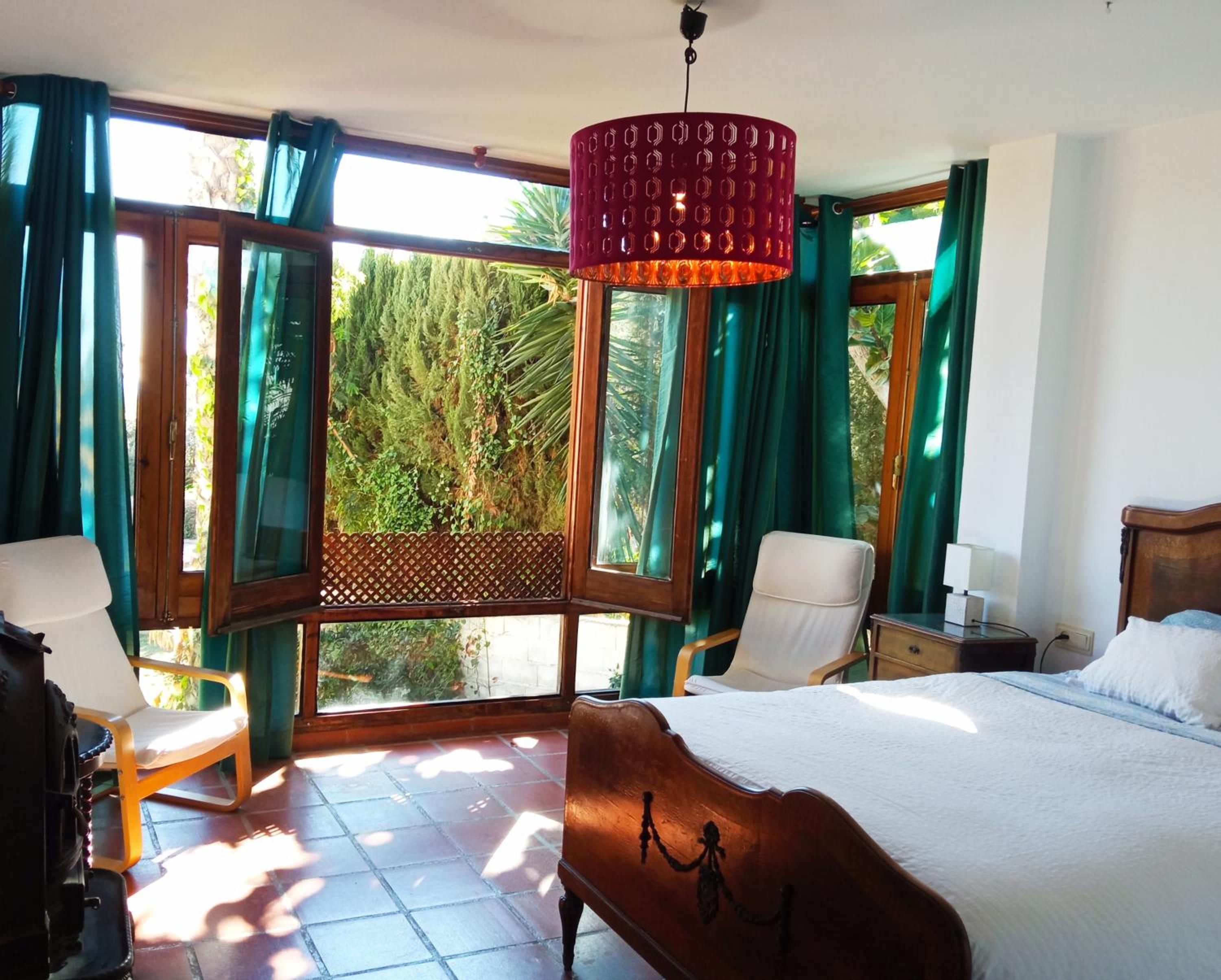 Suite con vista al jardín