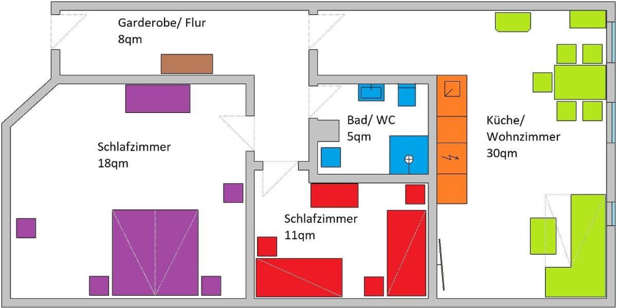 Two-Bedroom Apartment photo 2