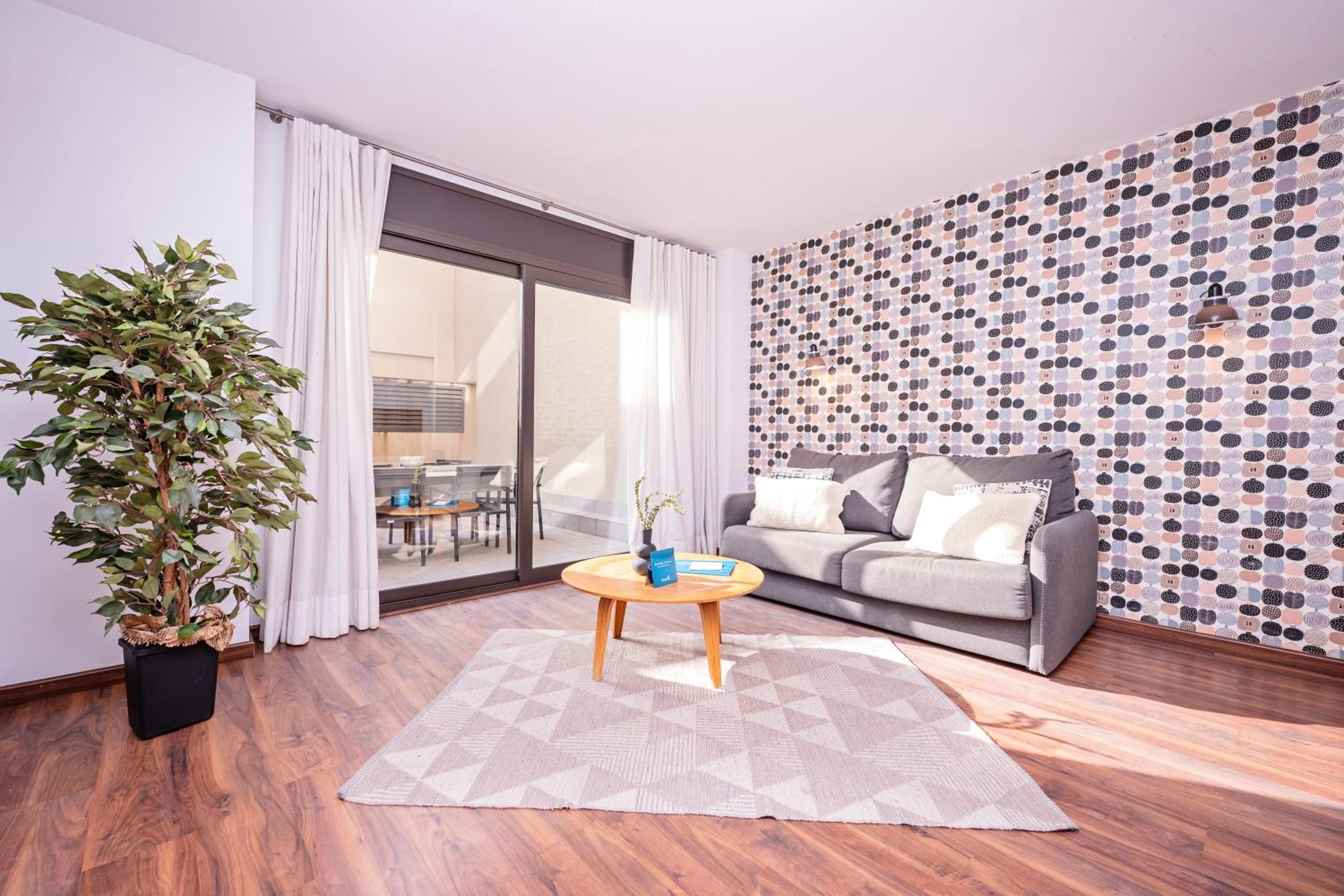 Apartamento de dos habitaciones