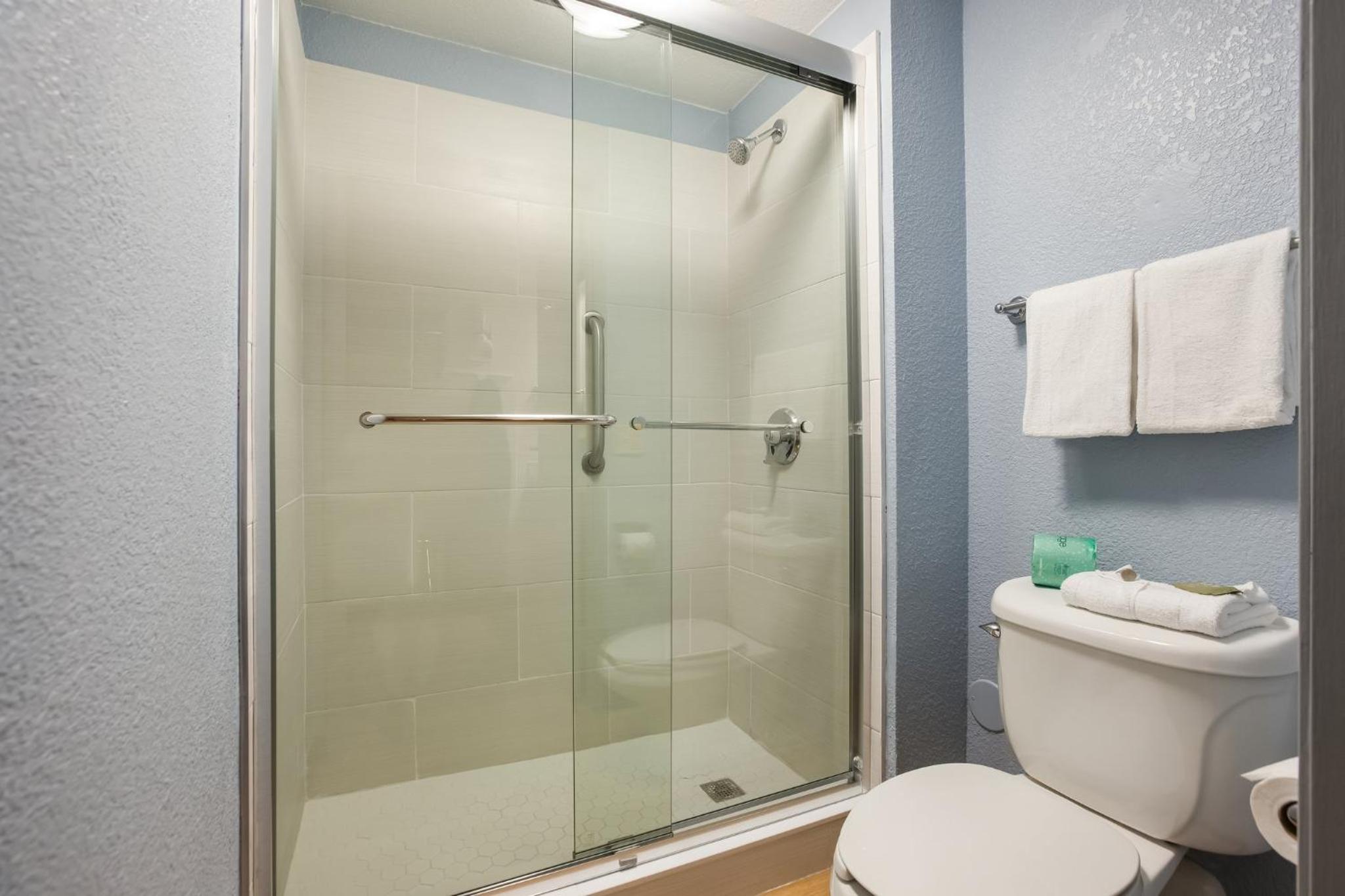 Superior King Room Disability Access Roll-In Shower Smoke Free - Photo 3