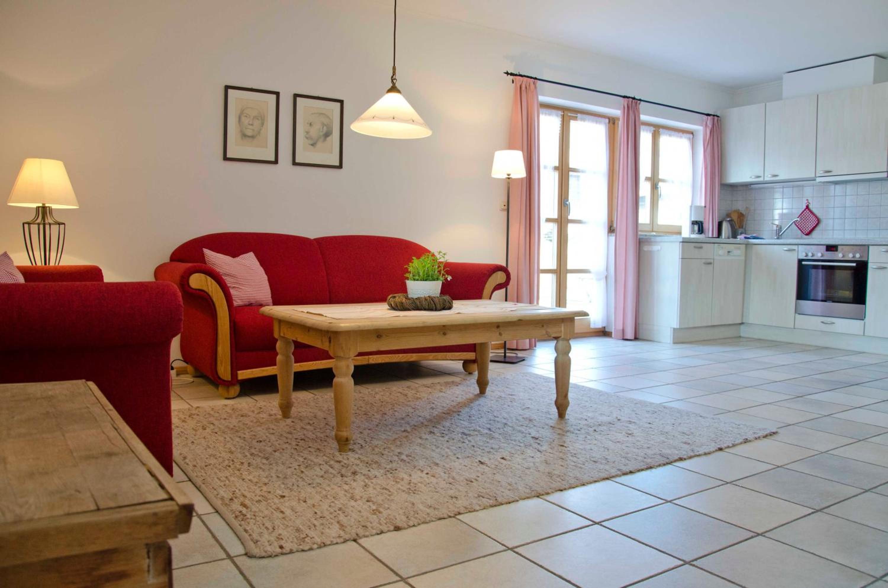 One-Bedroom Apartment with Balcony and Terrace photo 1