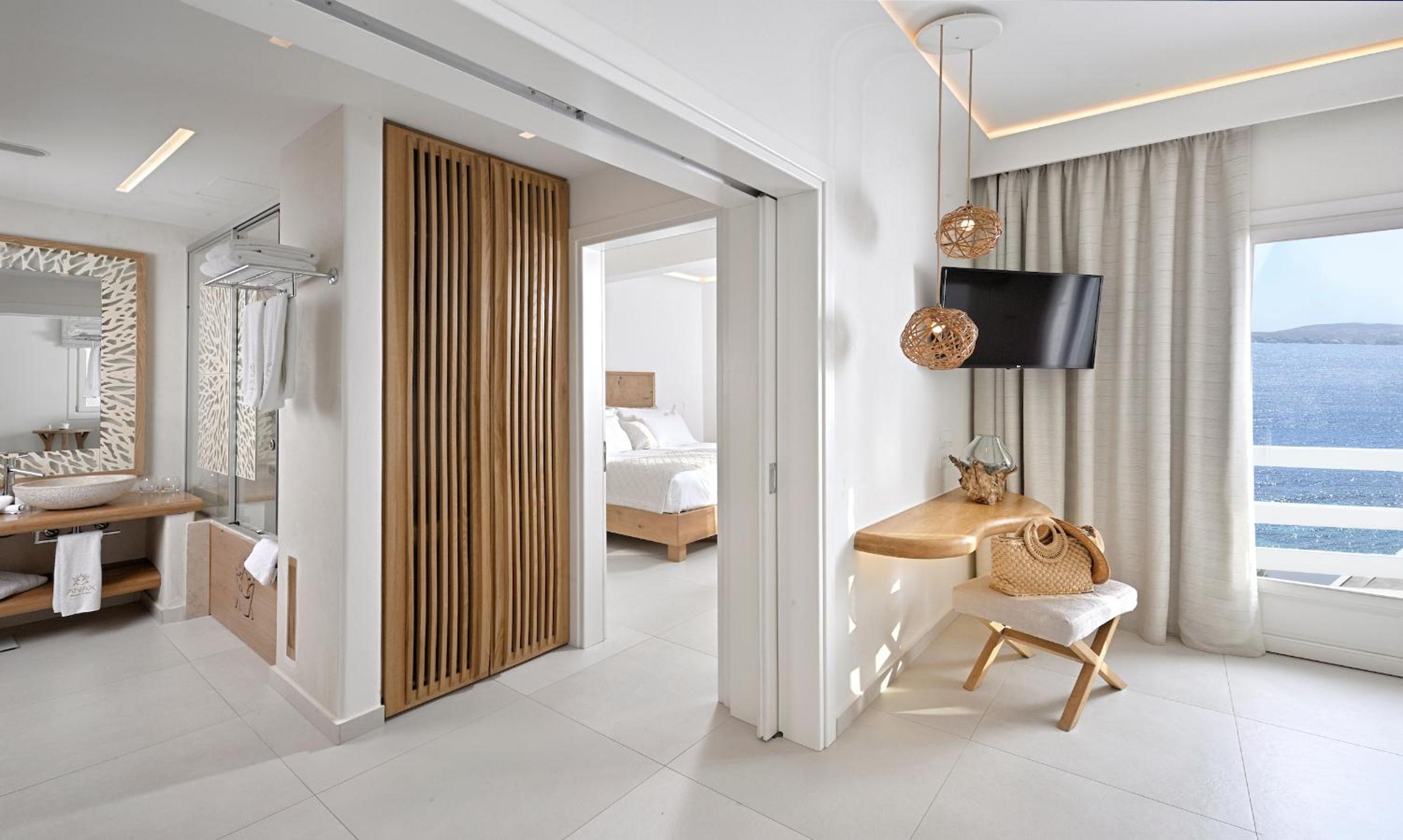 Executive Two Bedroom Suite with Side Sea View