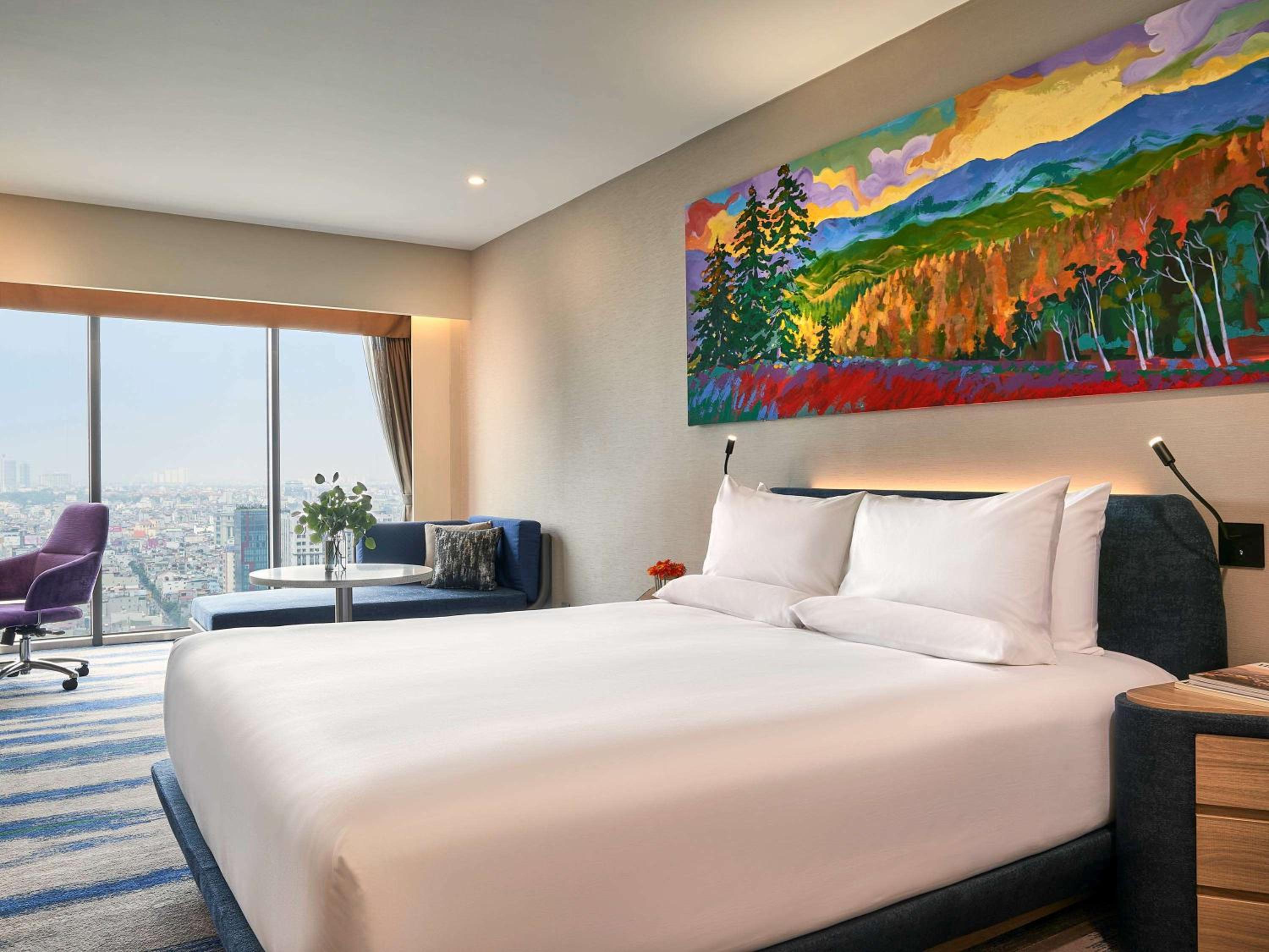 Executive Apartment with Two Single Beds, Sofa and City View - Lounge Access